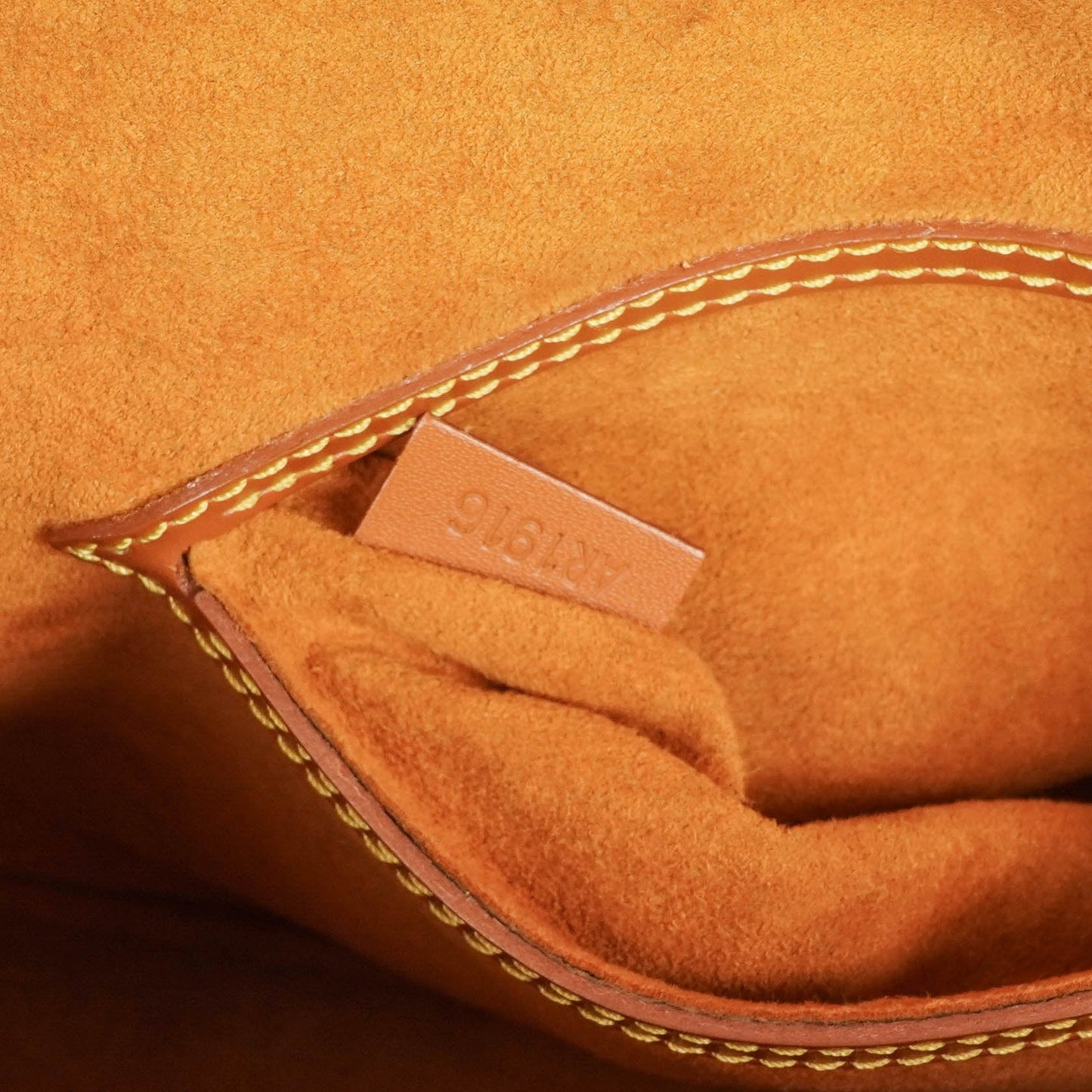Louis Vuitton Alma PM EPI Leather Handbag