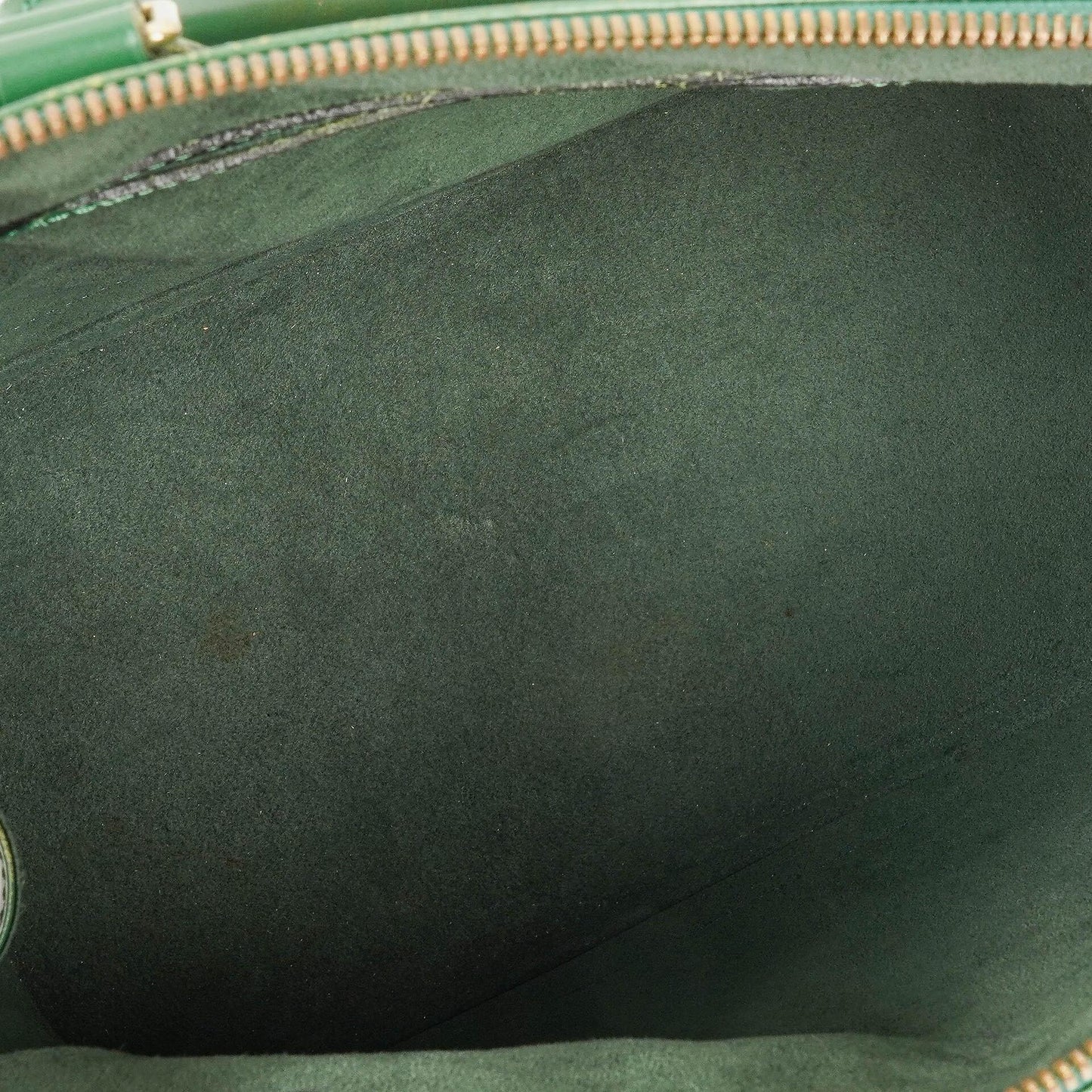 Louis Vuitton Alma PM Green EPI Leather Handbag