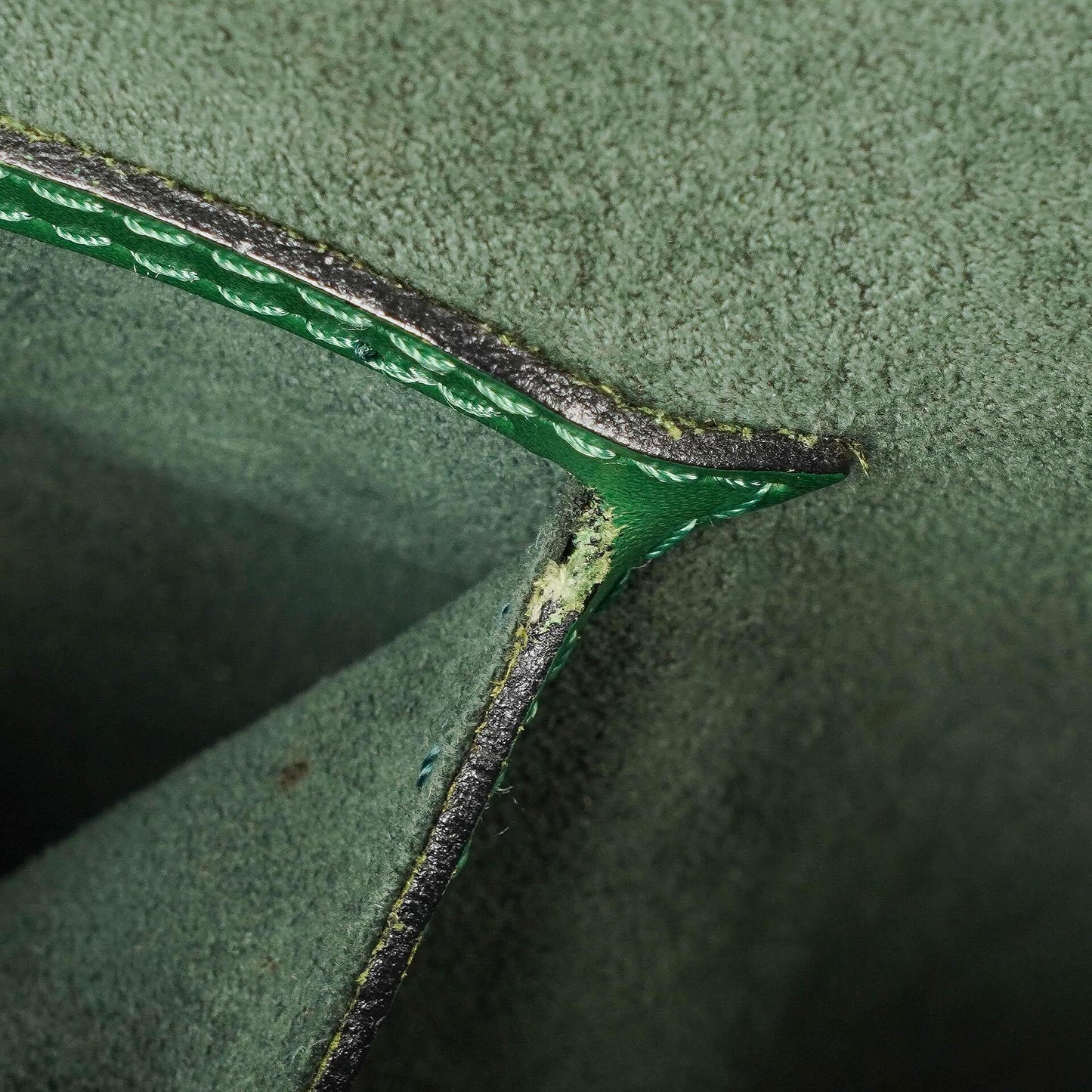 Louis Vuitton Alma PM Green EPI Leather Handbag