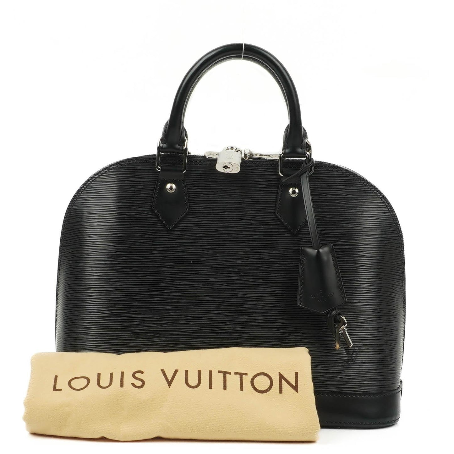 Louis Vuitton Alma PM in Black EPI Leather Handbag