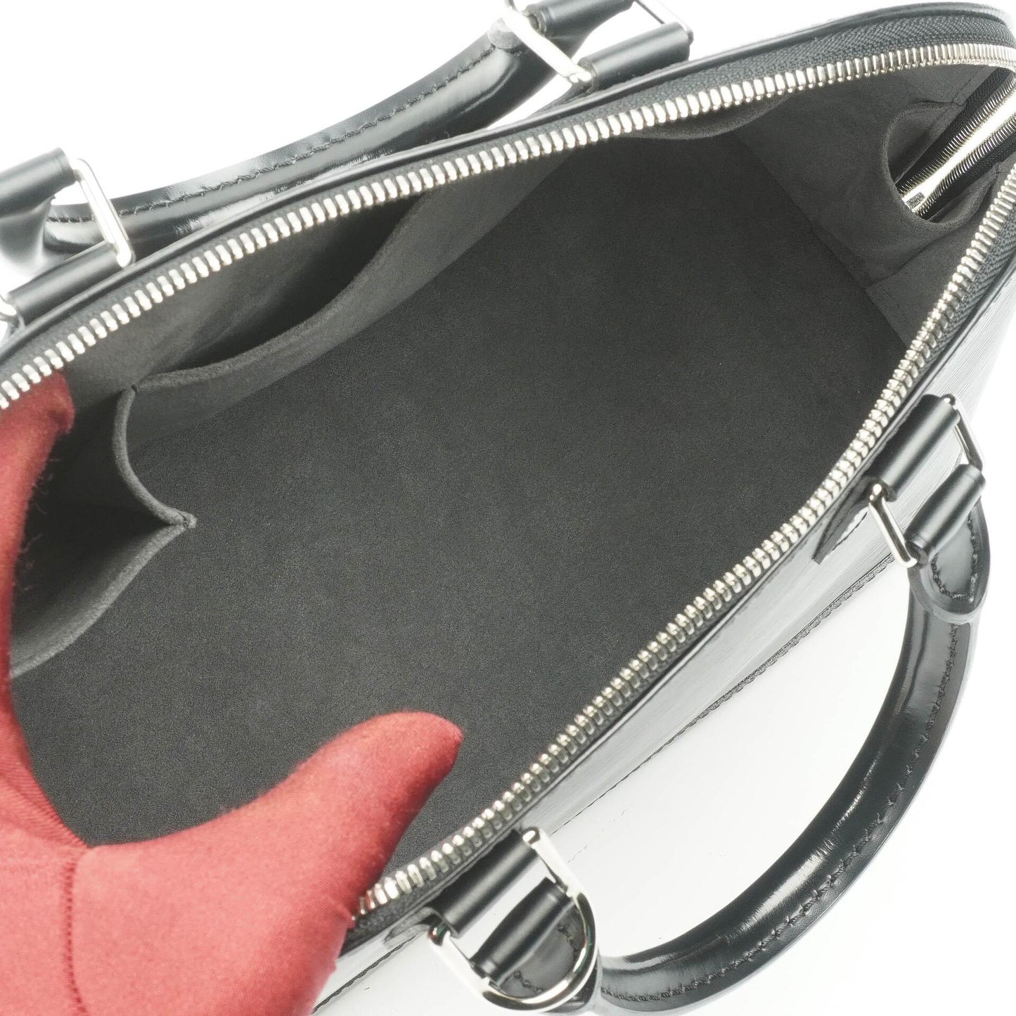 Louis Vuitton Alma PM in Black EPI Leather Handbag