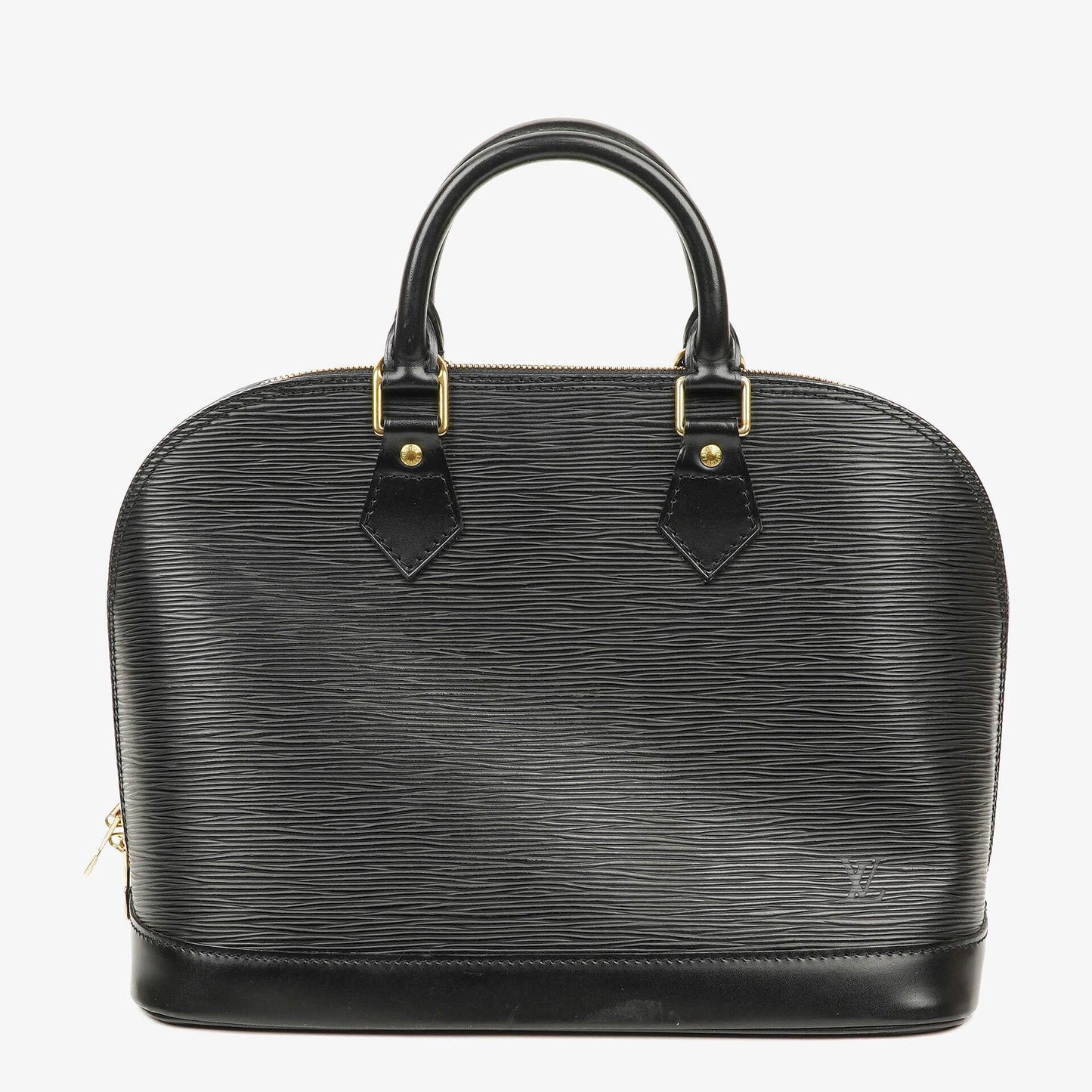 Louis Vuitton Alma PM In Black EPI Leather Handbag