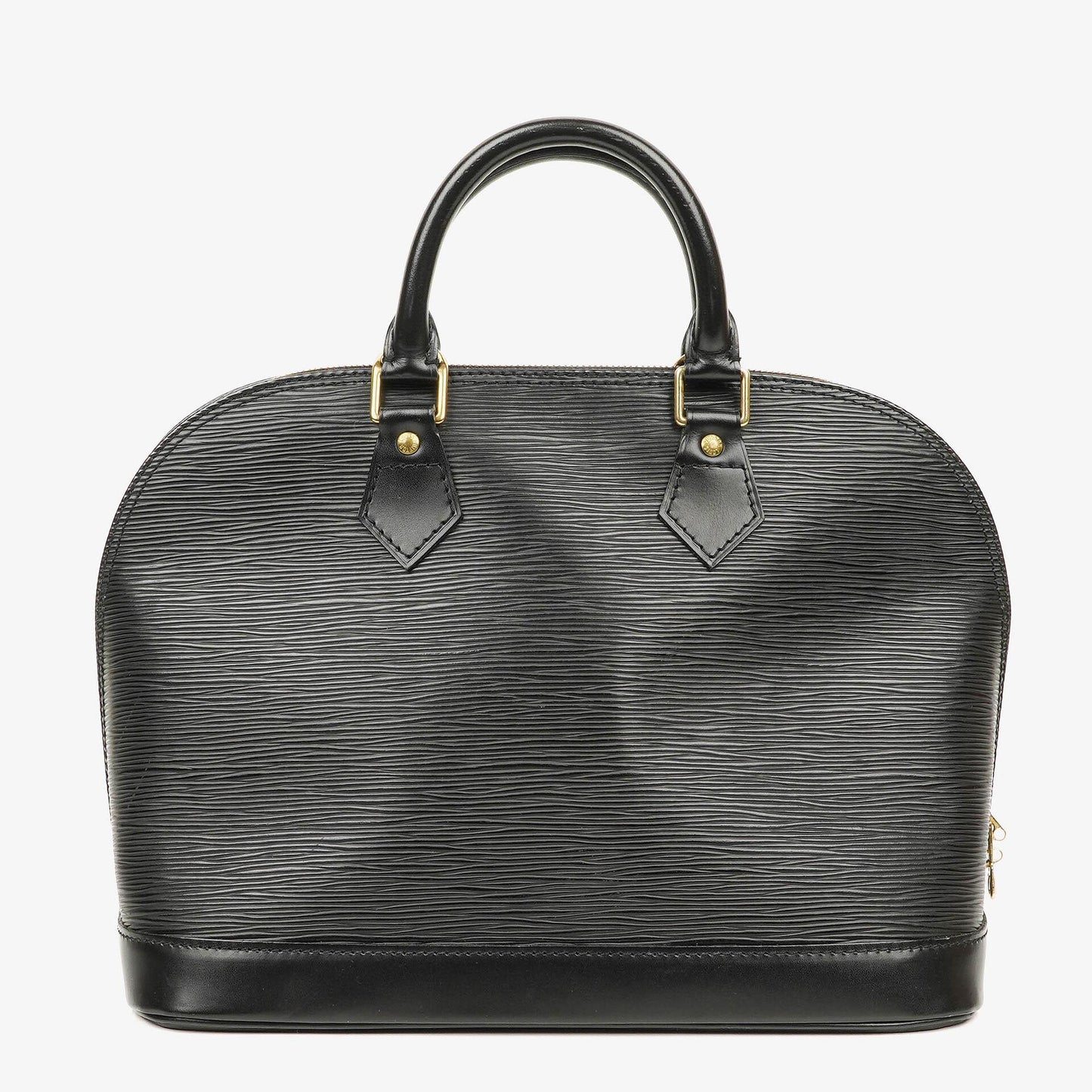 Louis Vuitton Alma PM In Black EPI Leather Handbag
