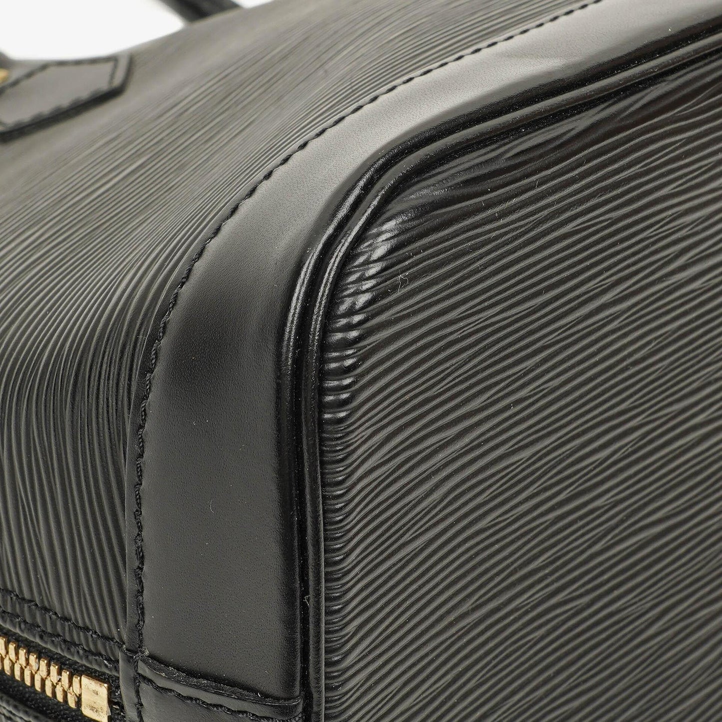 Louis Vuitton Alma PM In Black EPI Leather Handbag