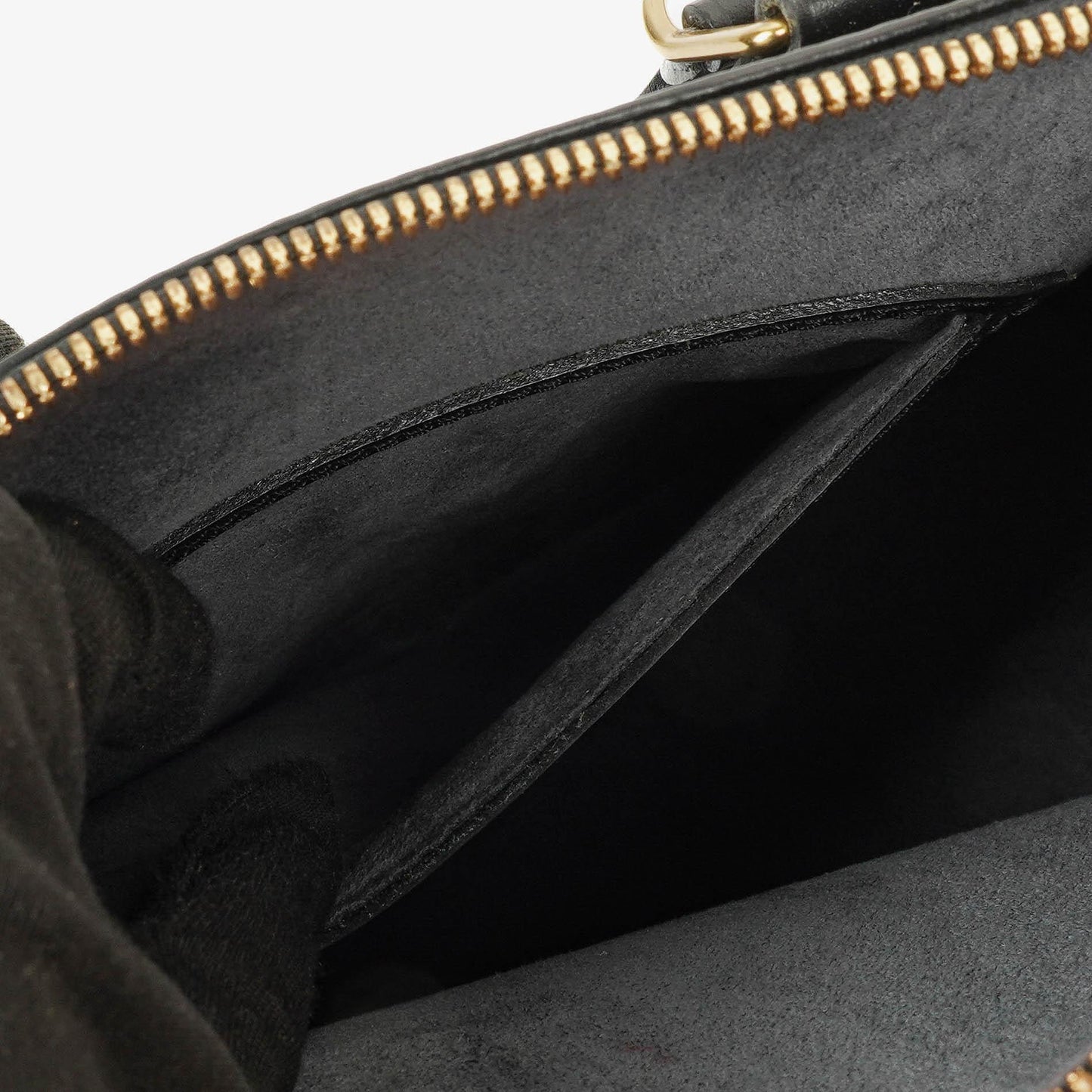 Louis Vuitton Alma PM In Black EPI Leather Handbag