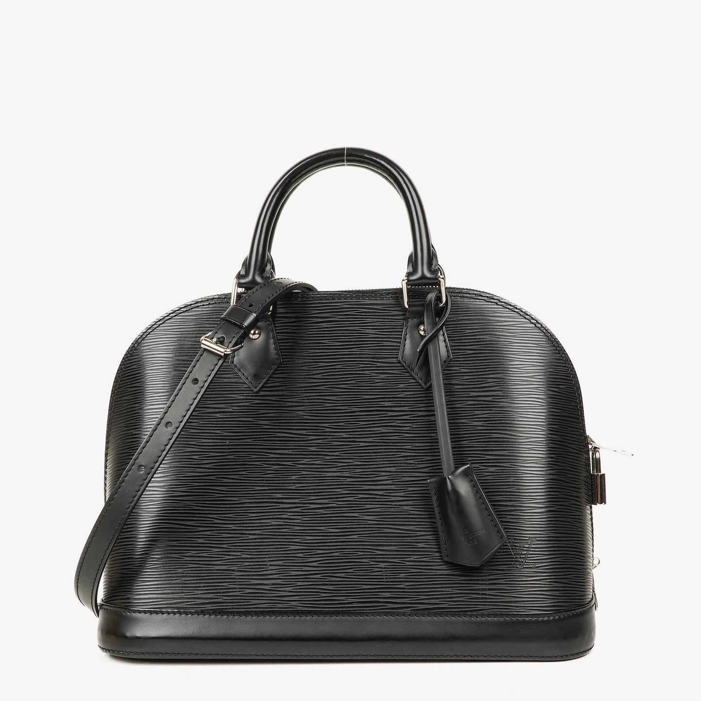 Louis Vuitton Alma PM In Black EPI Leather Handbag