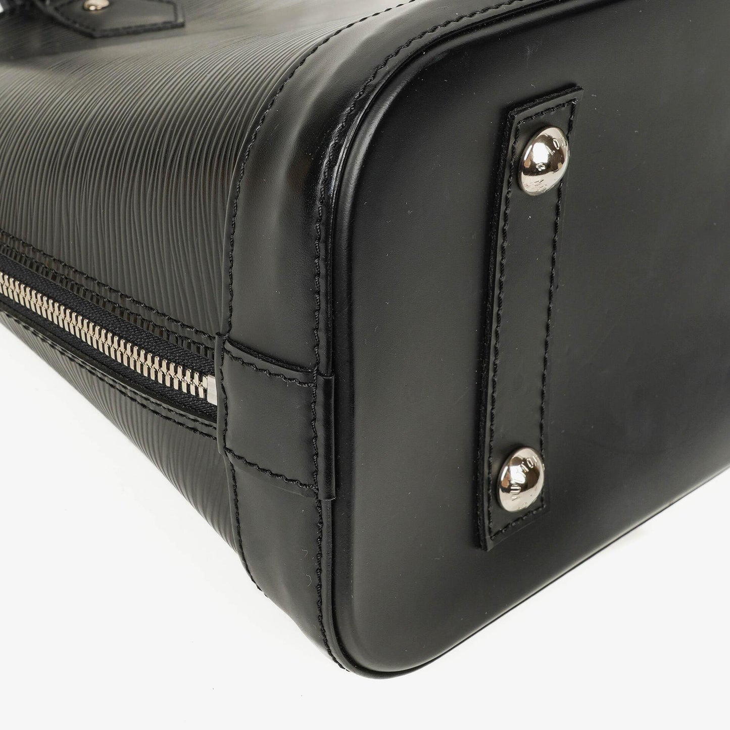 Louis Vuitton Alma PM In Black EPI Leather Handbag