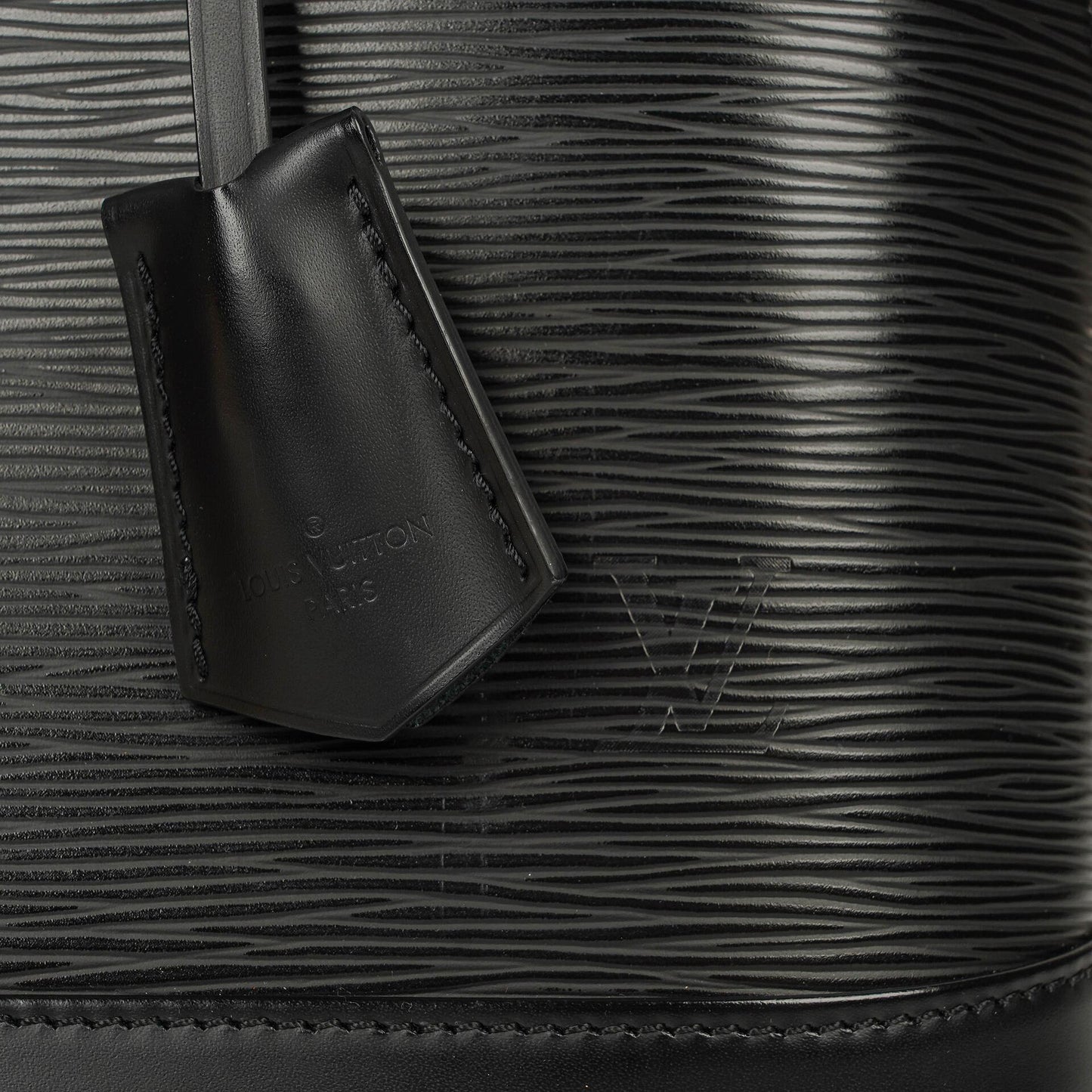 Louis Vuitton Alma PM In Black EPI Leather Handbag