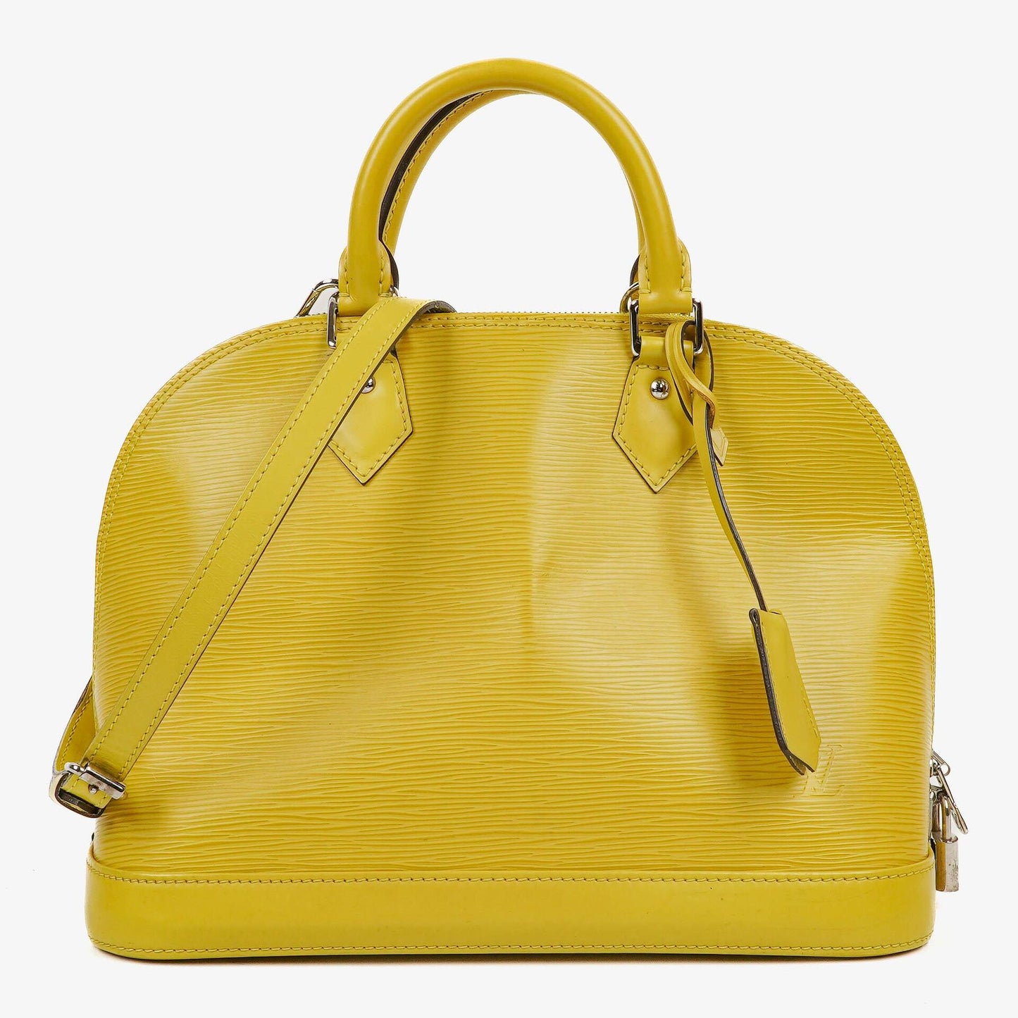Louis Vuitton Alma PM In Pistache EPI Leather Handbag