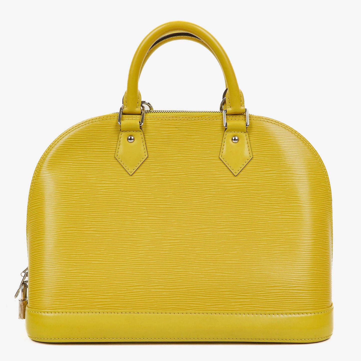 Louis Vuitton Alma PM In Pistache EPI Leather Handbag