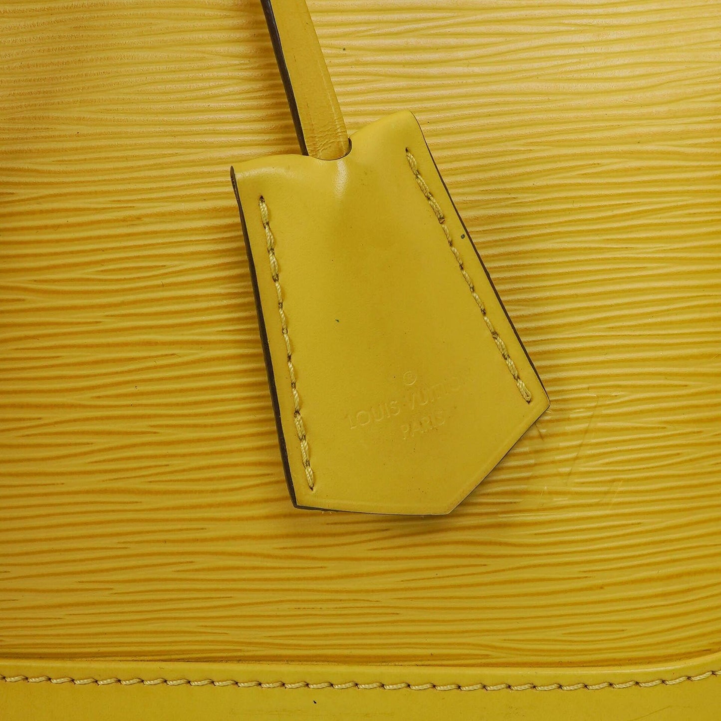 Louis Vuitton Alma PM In Pistache EPI Leather Handbag