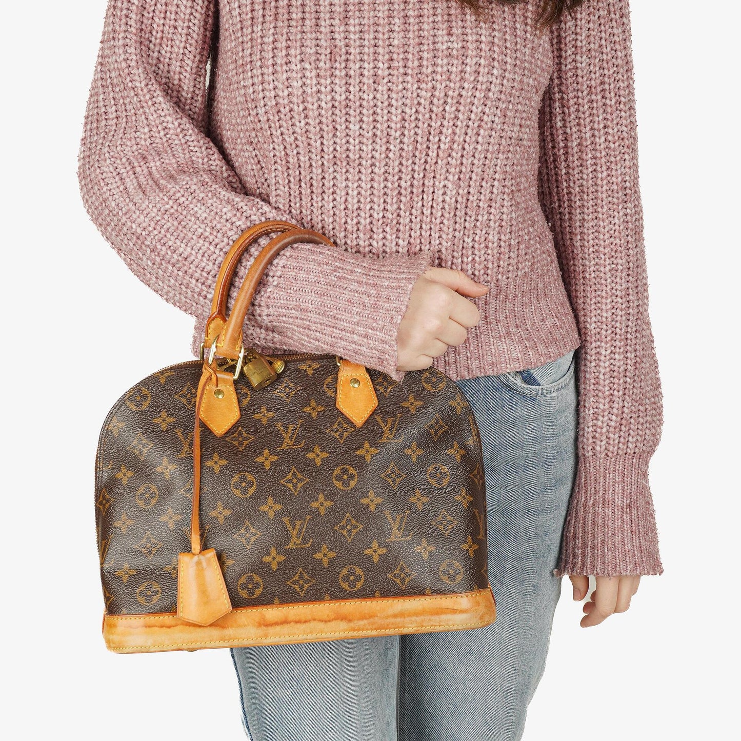 Louis Vuitton Alma PM Monogram Canvas Handbag