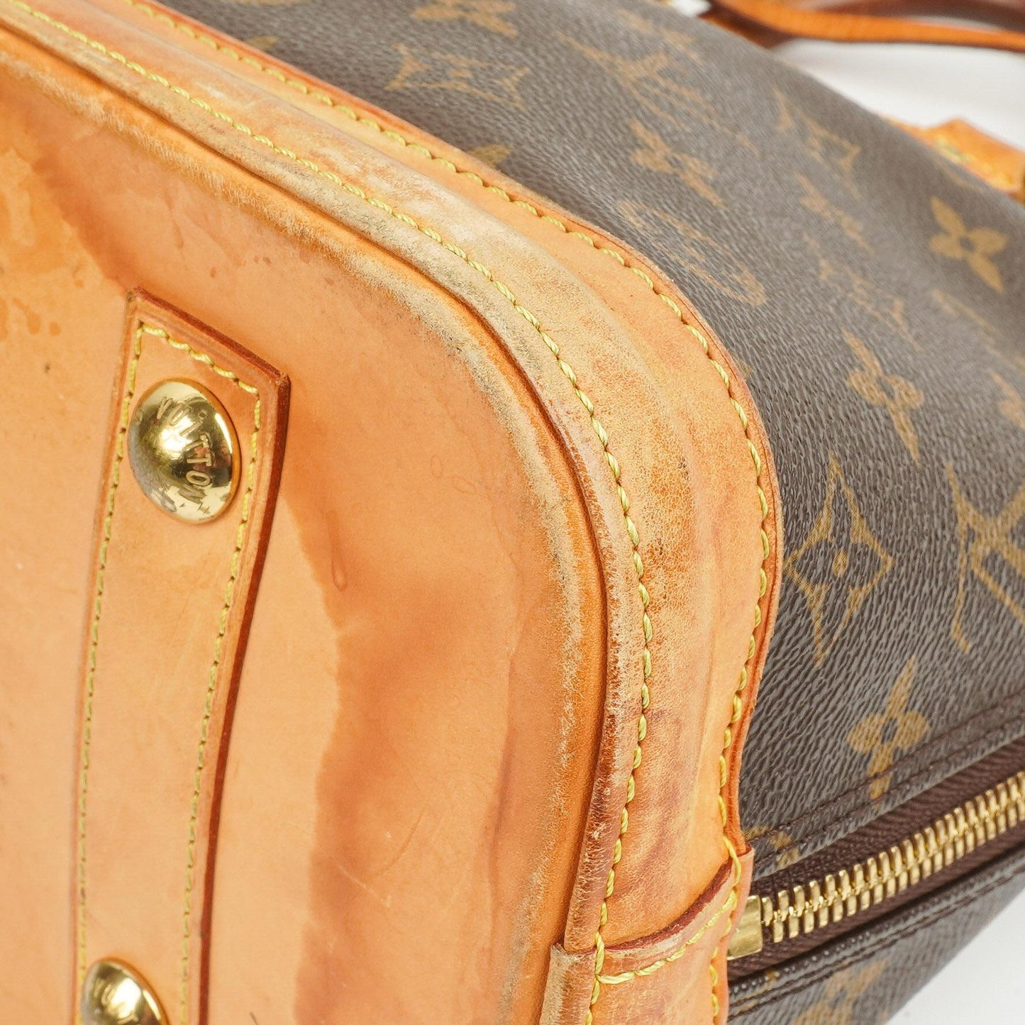 Louis Vuitton Alma PM Monogram Canvas Handbag