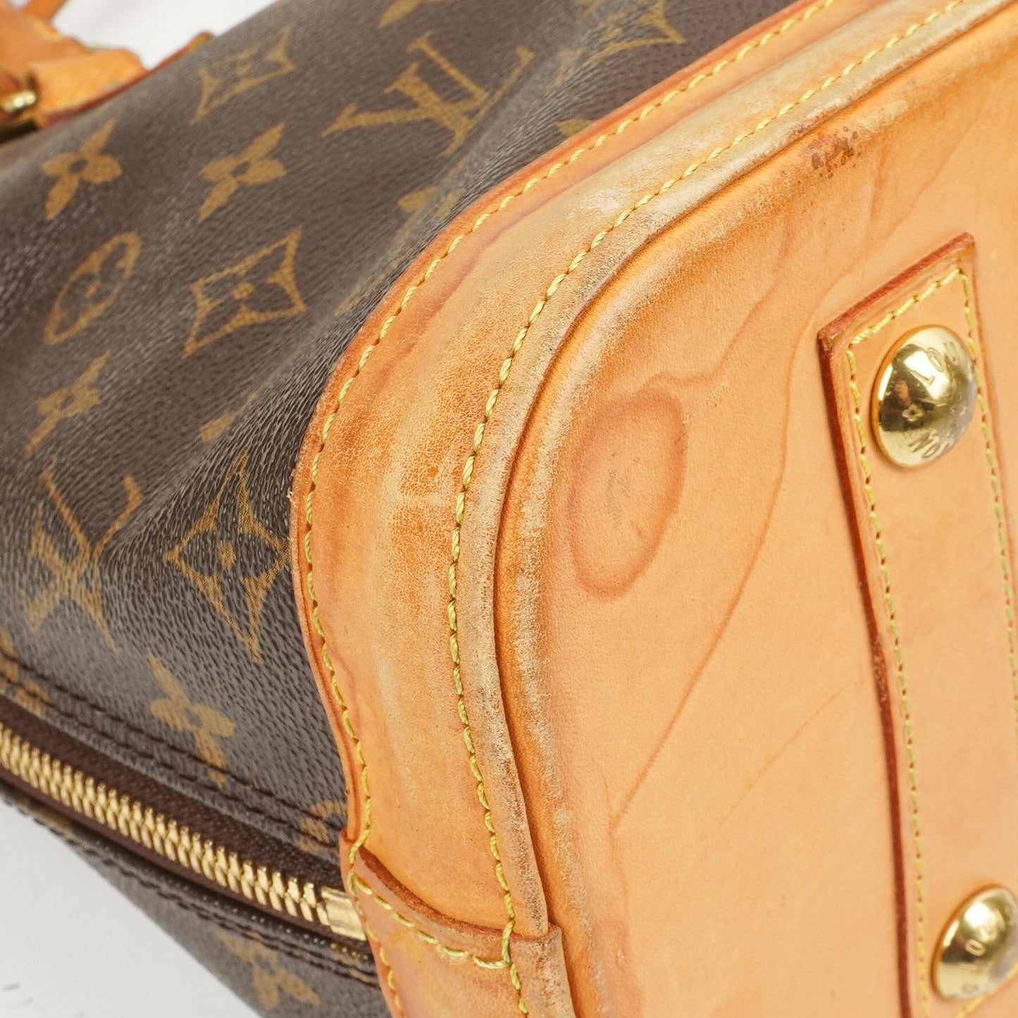 Louis Vuitton Alma PM Monogram Canvas Handbag