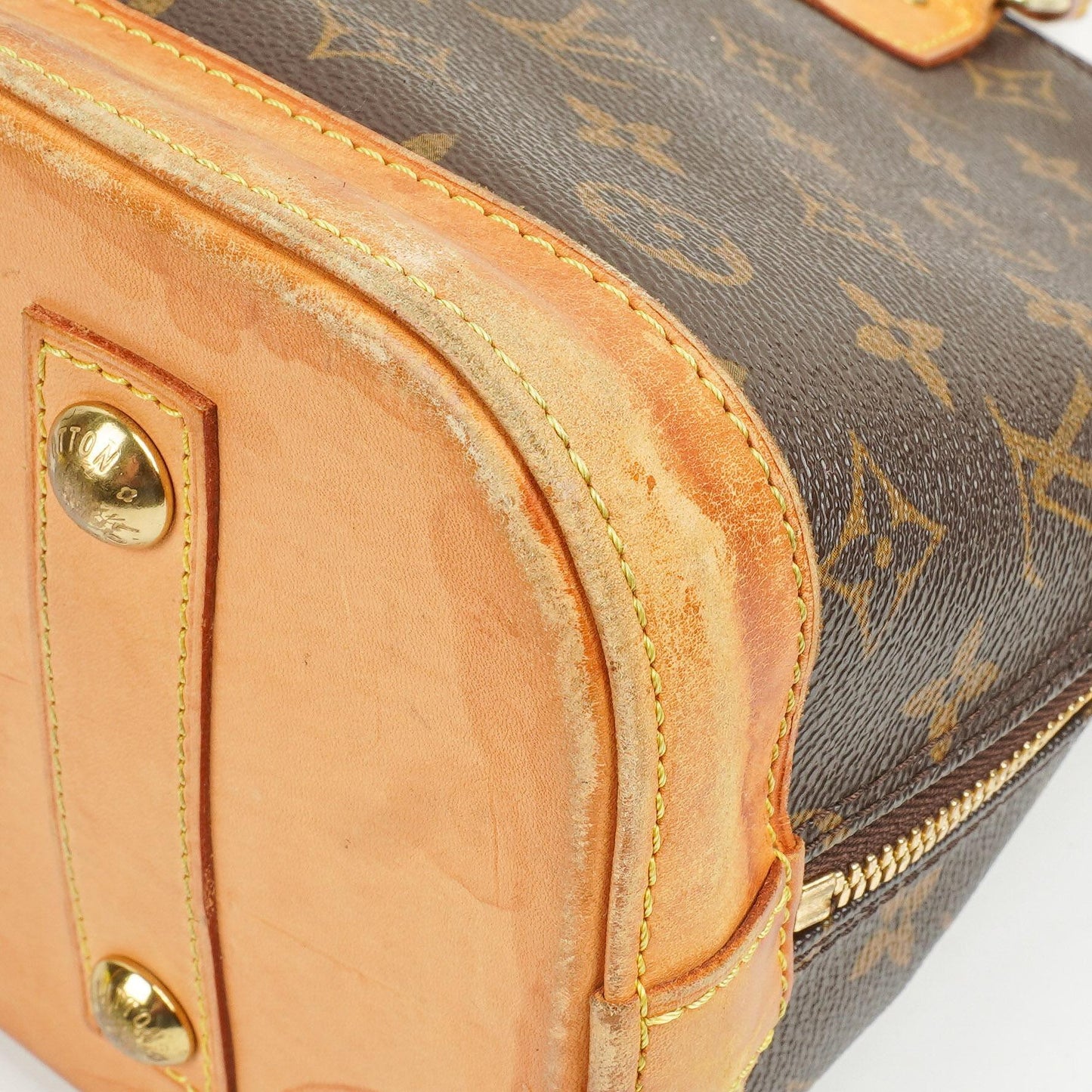 Louis Vuitton Alma PM Monogram Canvas Handbag