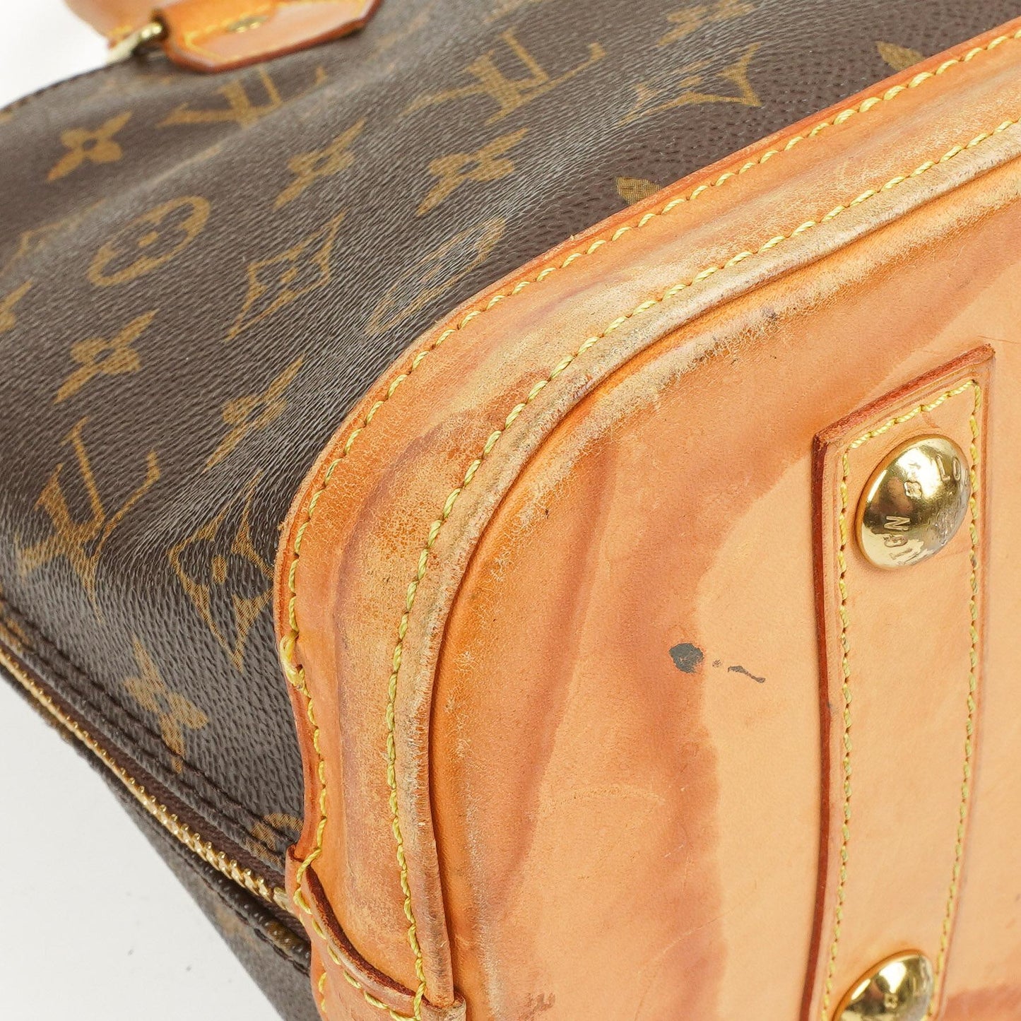 Louis Vuitton Alma PM Monogram Canvas Handbag