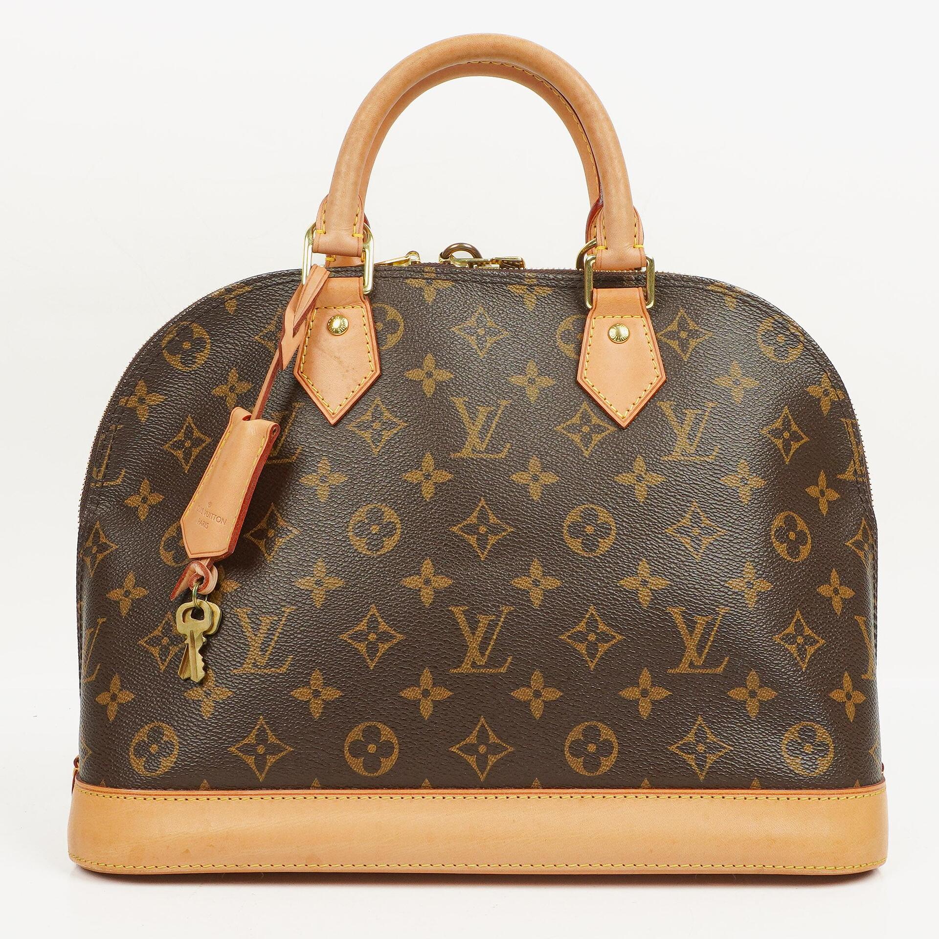 Louis Vuitton Alma PM Monogram Canvas Handbag