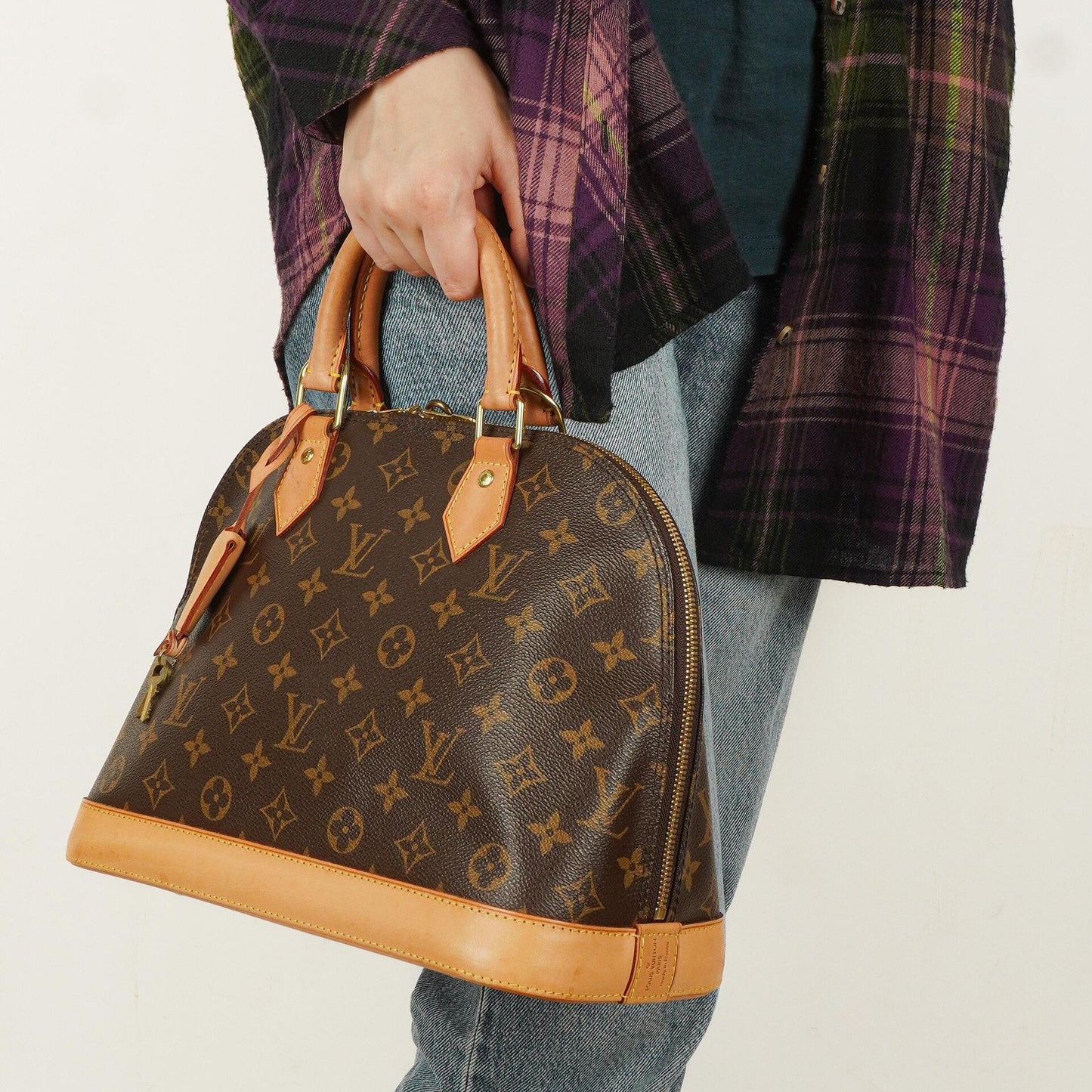 Louis Vuitton Alma PM Monogram Canvas Handbag