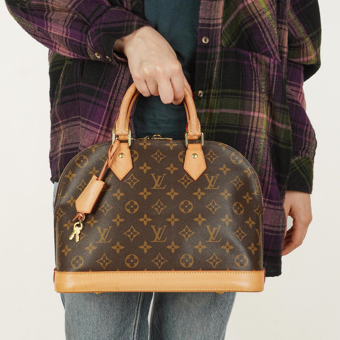 Louis Vuitton Alma PM Monogram Canvas Handbag