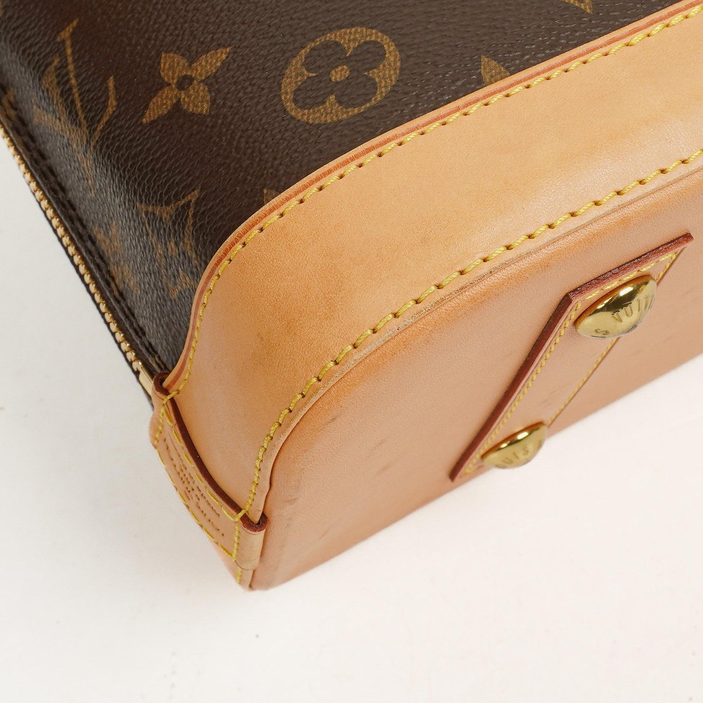Louis Vuitton Alma PM Monogram Canvas Handbag