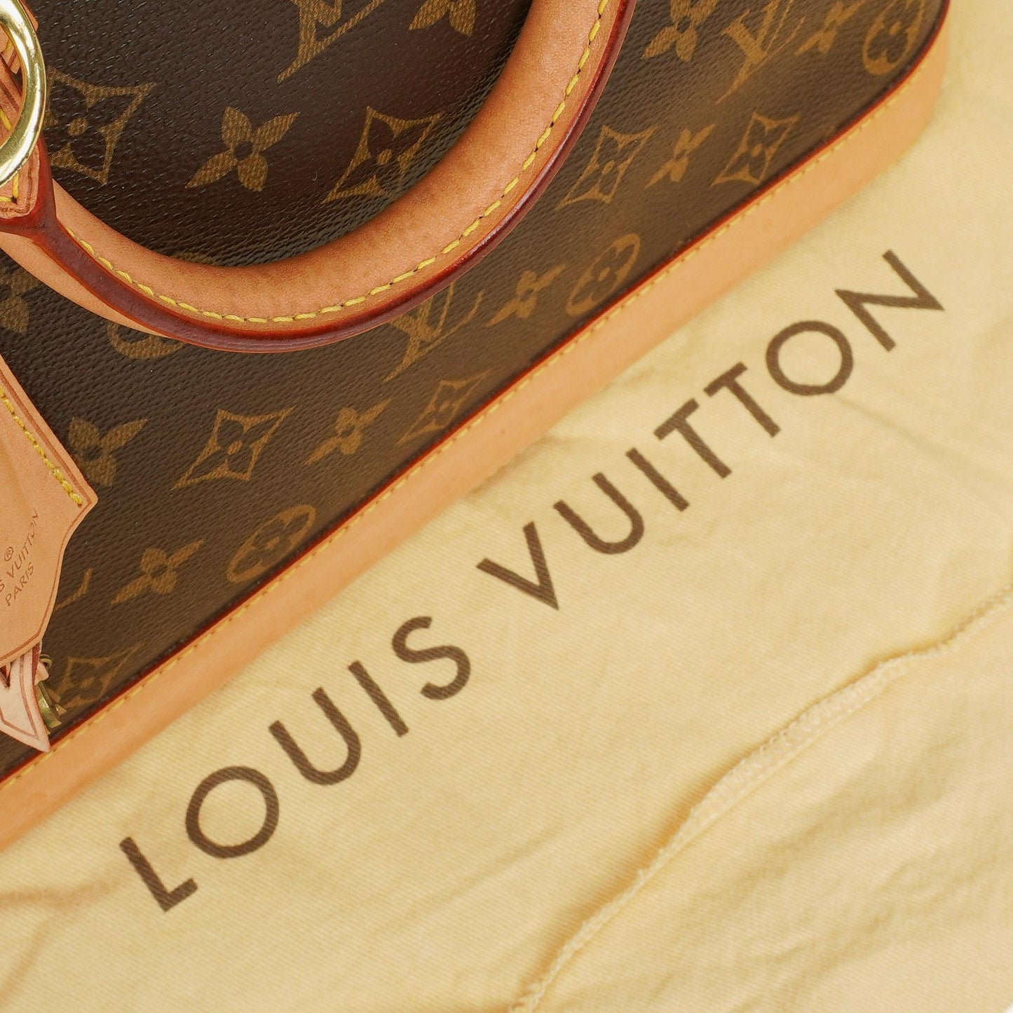 Louis Vuitton Alma PM Monogram Canvas Handbag