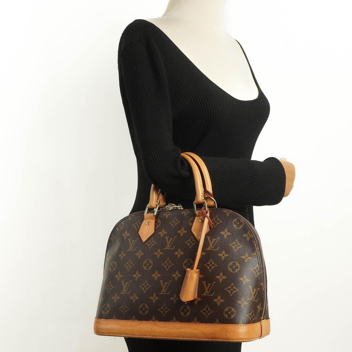 Louis Vuitton Alma PM Monogram Canvas Handbag