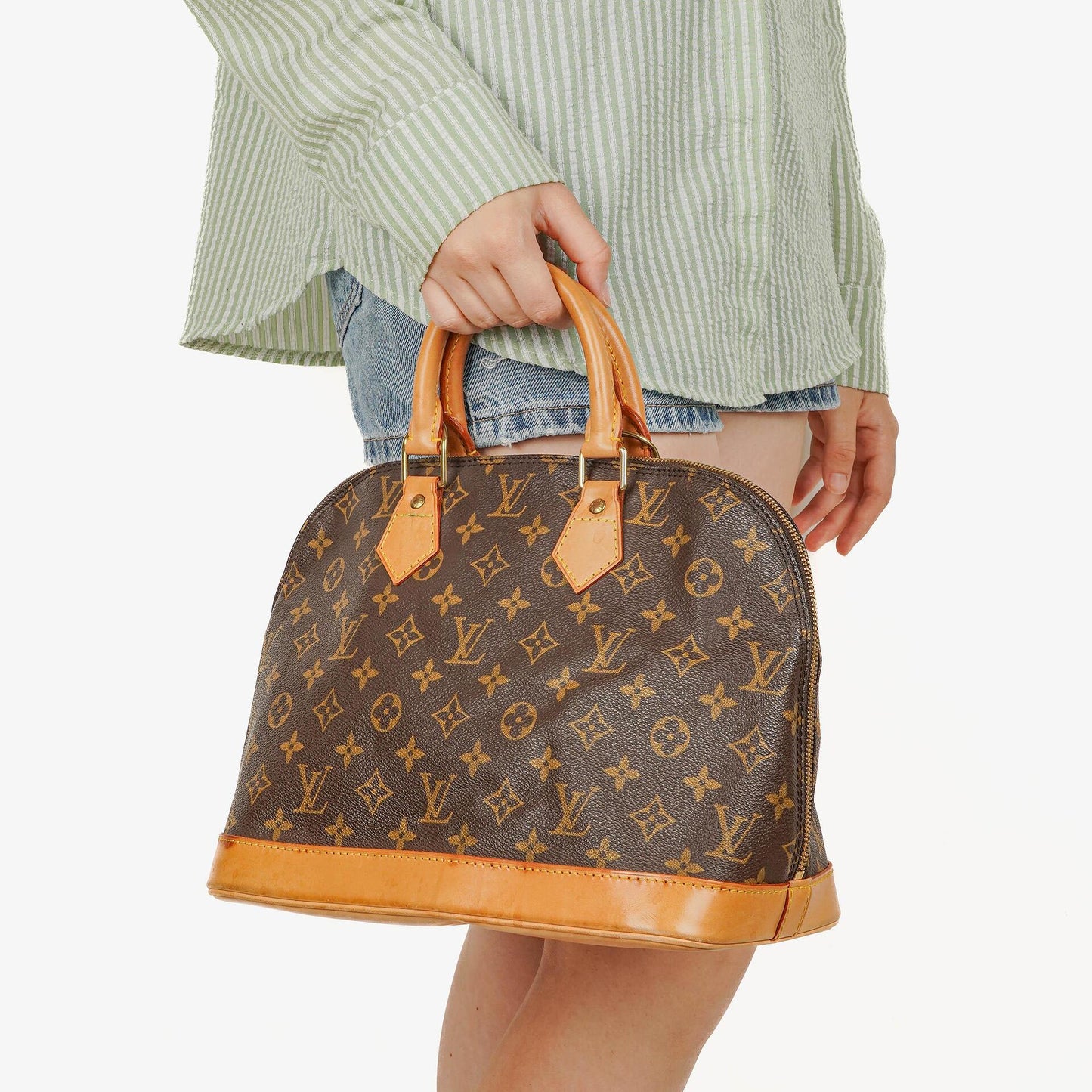 Louis Vuitton Alma PM Monogram Canvas Handbag