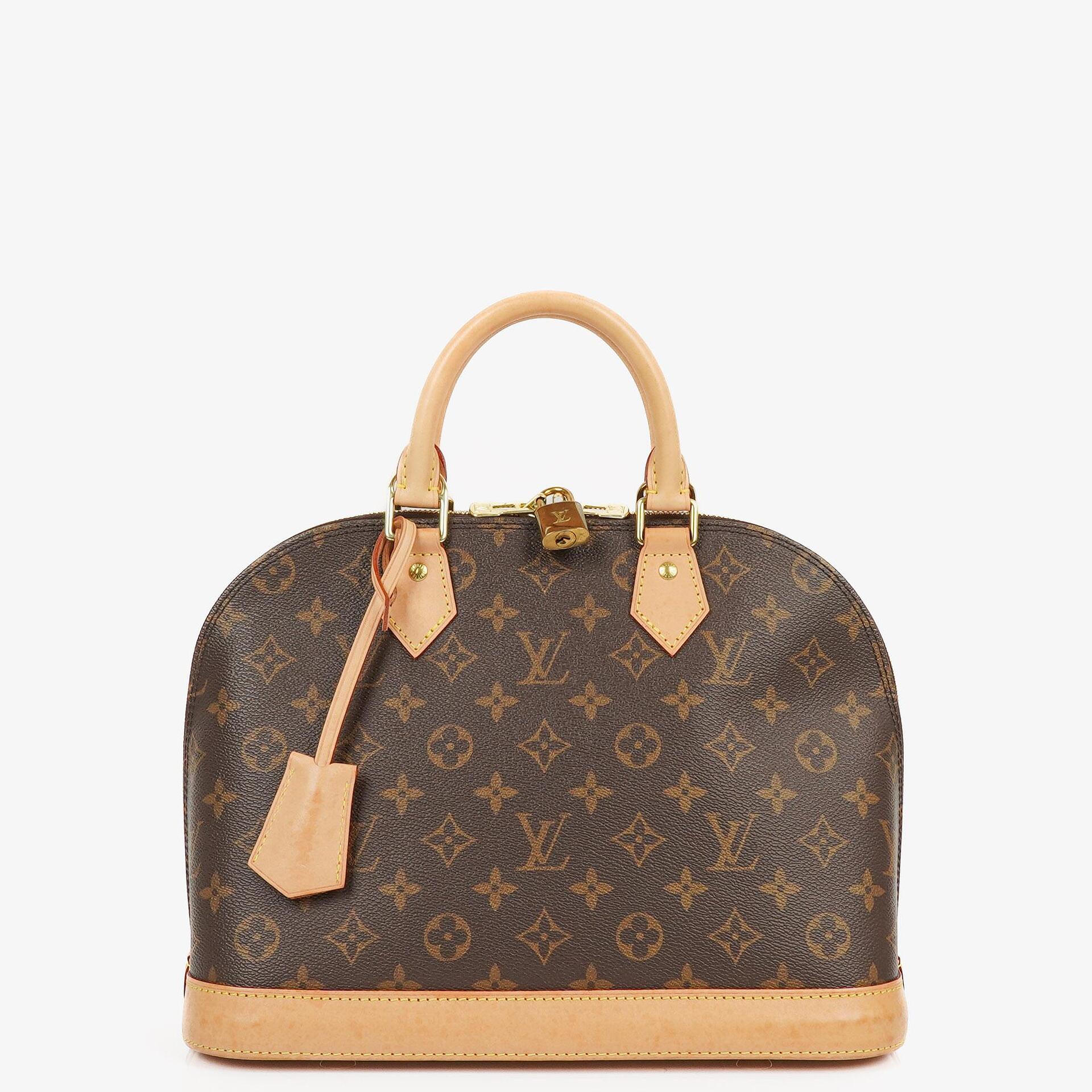 Louis Vuitton Alma PM Monogram Canvas Handbag