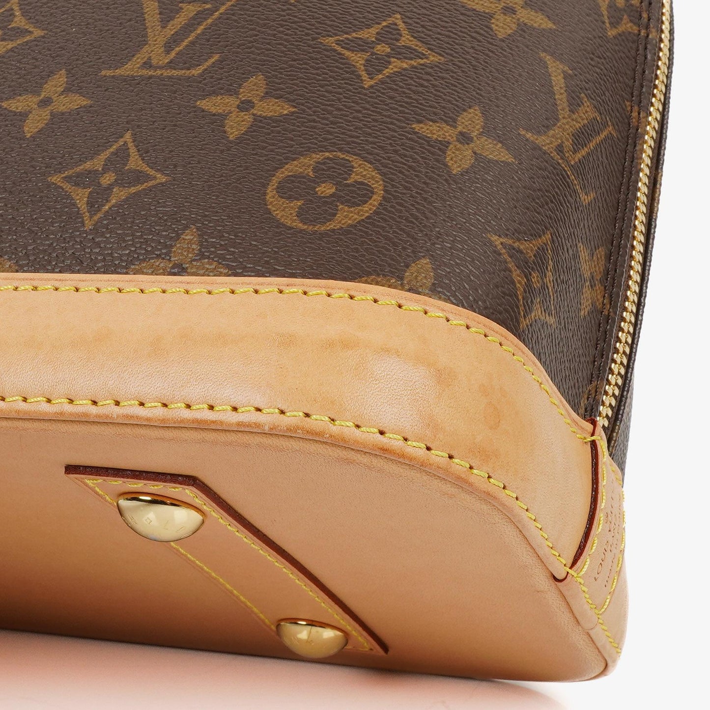 Louis Vuitton Alma PM Monogram Canvas Handbag