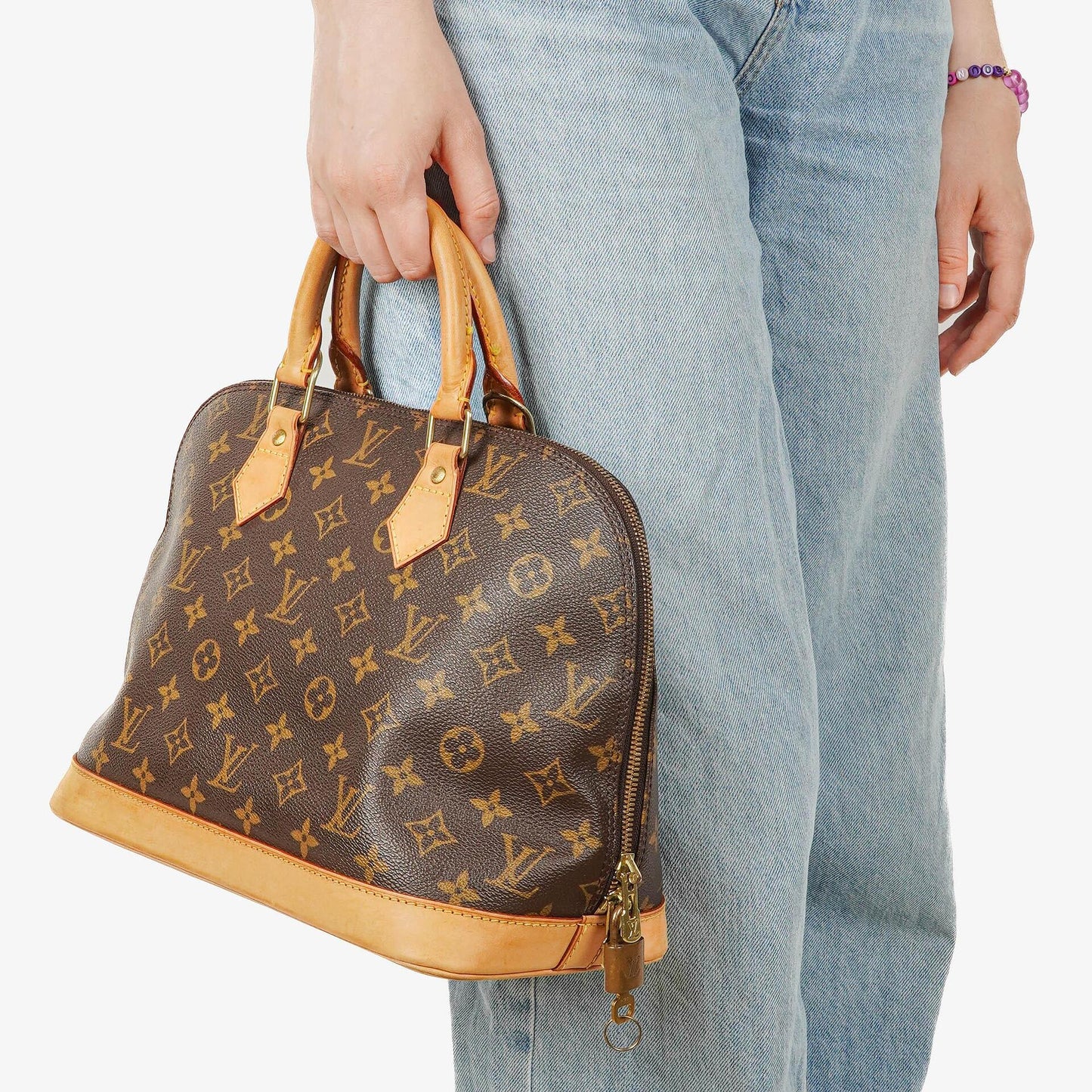 Louis Vuitton Alma PM Monogram Canvas Handbag