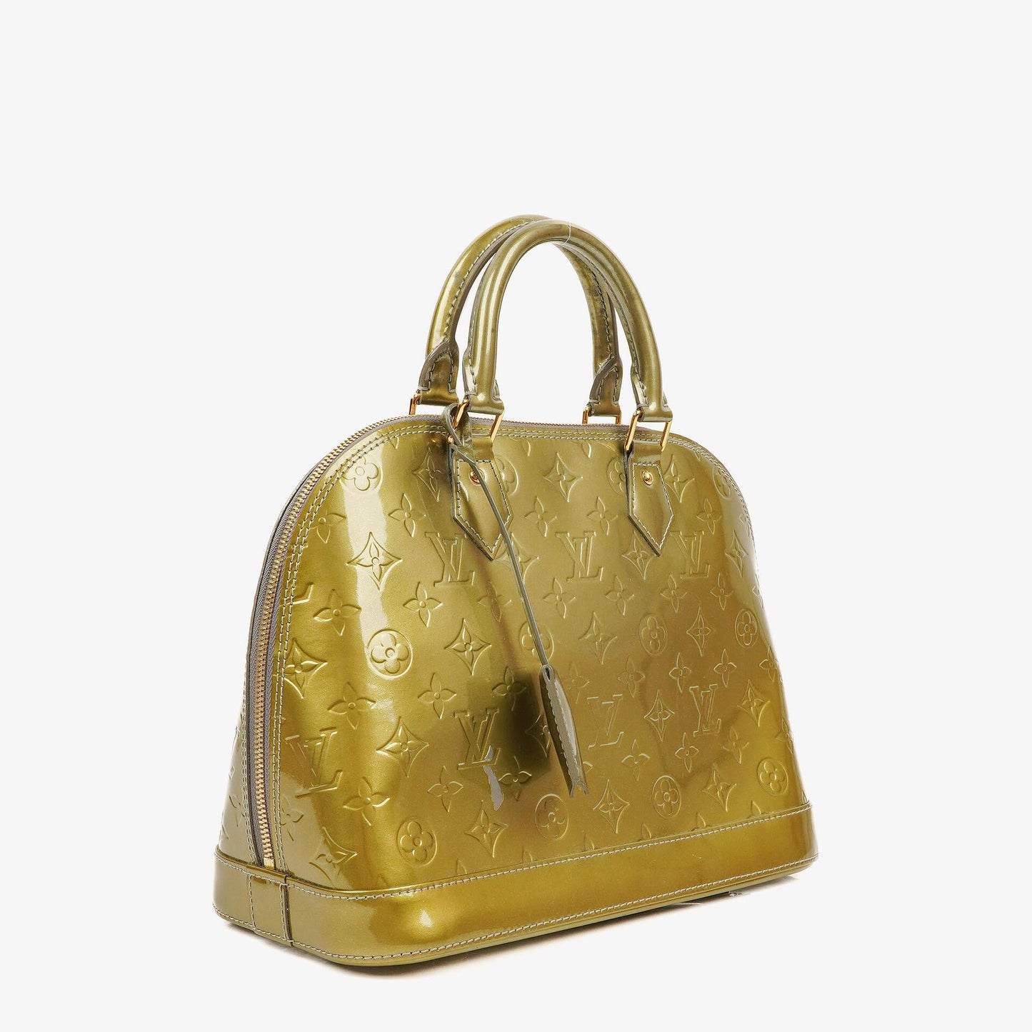 Louis Vuitton Alma PM Monogram Vernis Leather Handbag