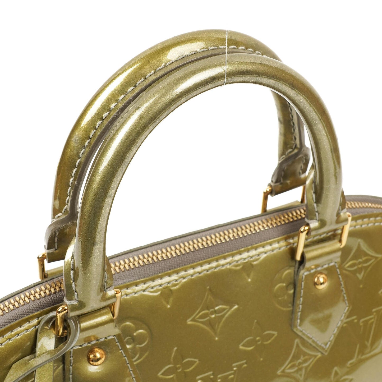 Louis Vuitton Alma PM Monogram Vernis Leather Handbag