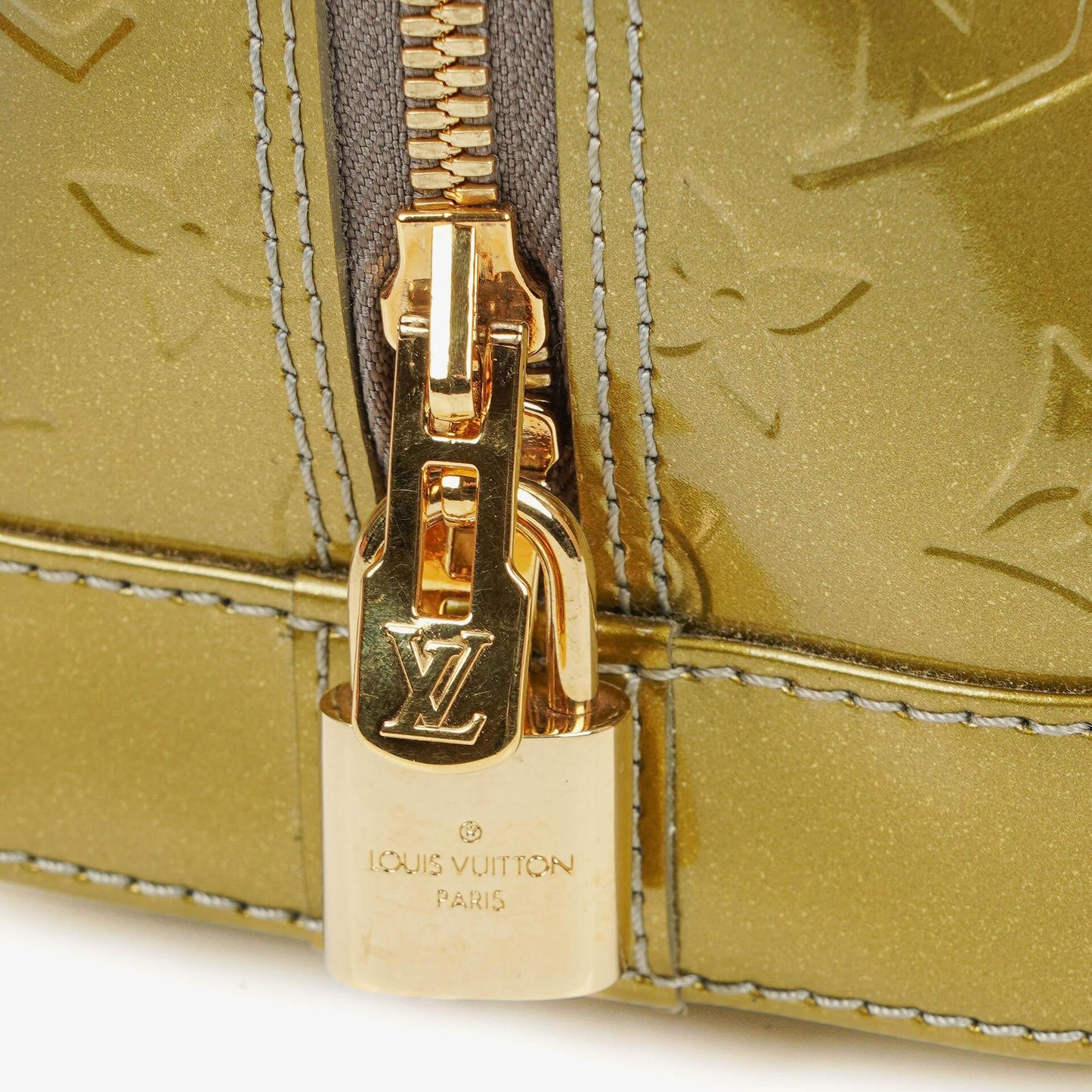 Louis Vuitton Alma PM Monogram Vernis Leather Handbag