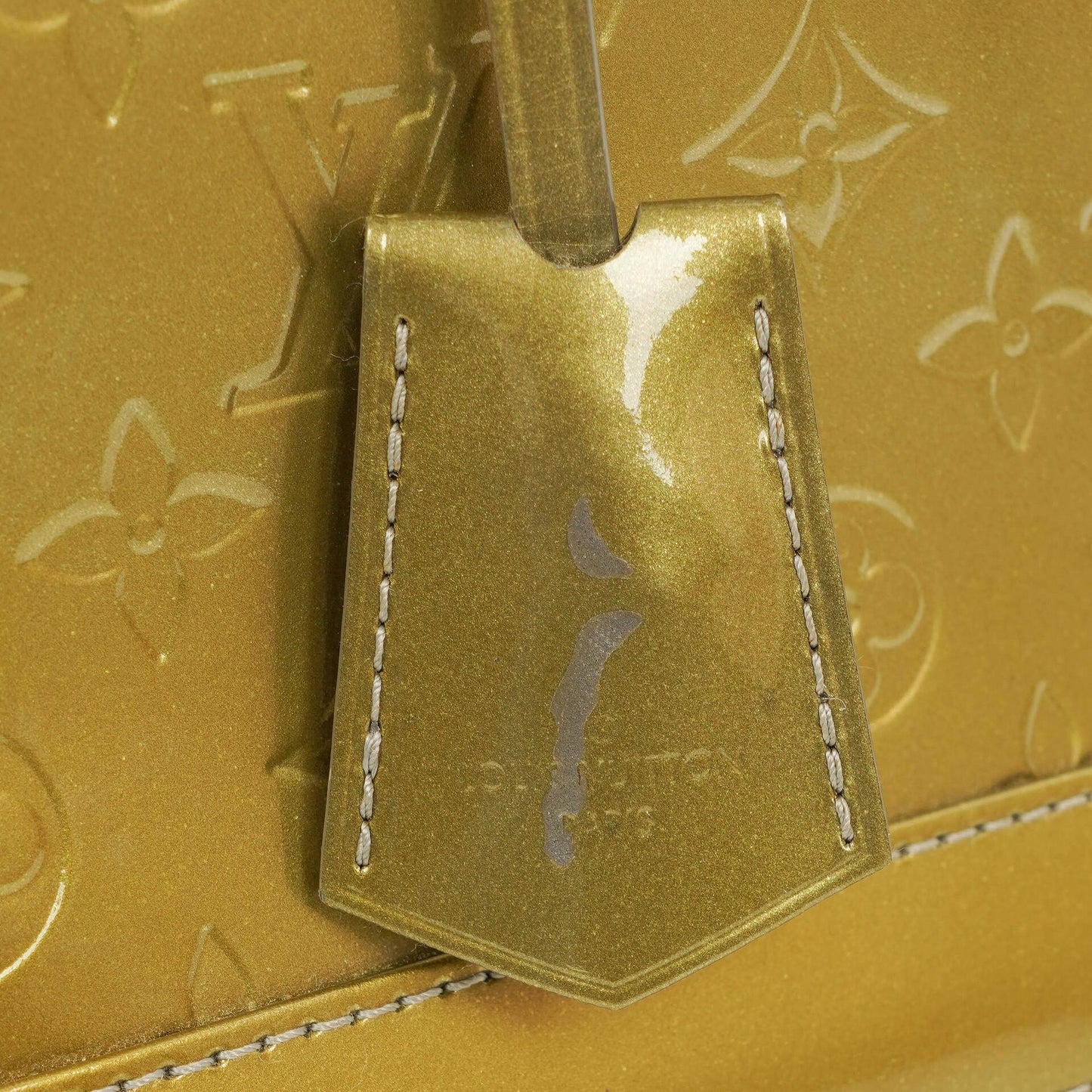Louis Vuitton Alma PM Monogram Vernis Leather Handbag