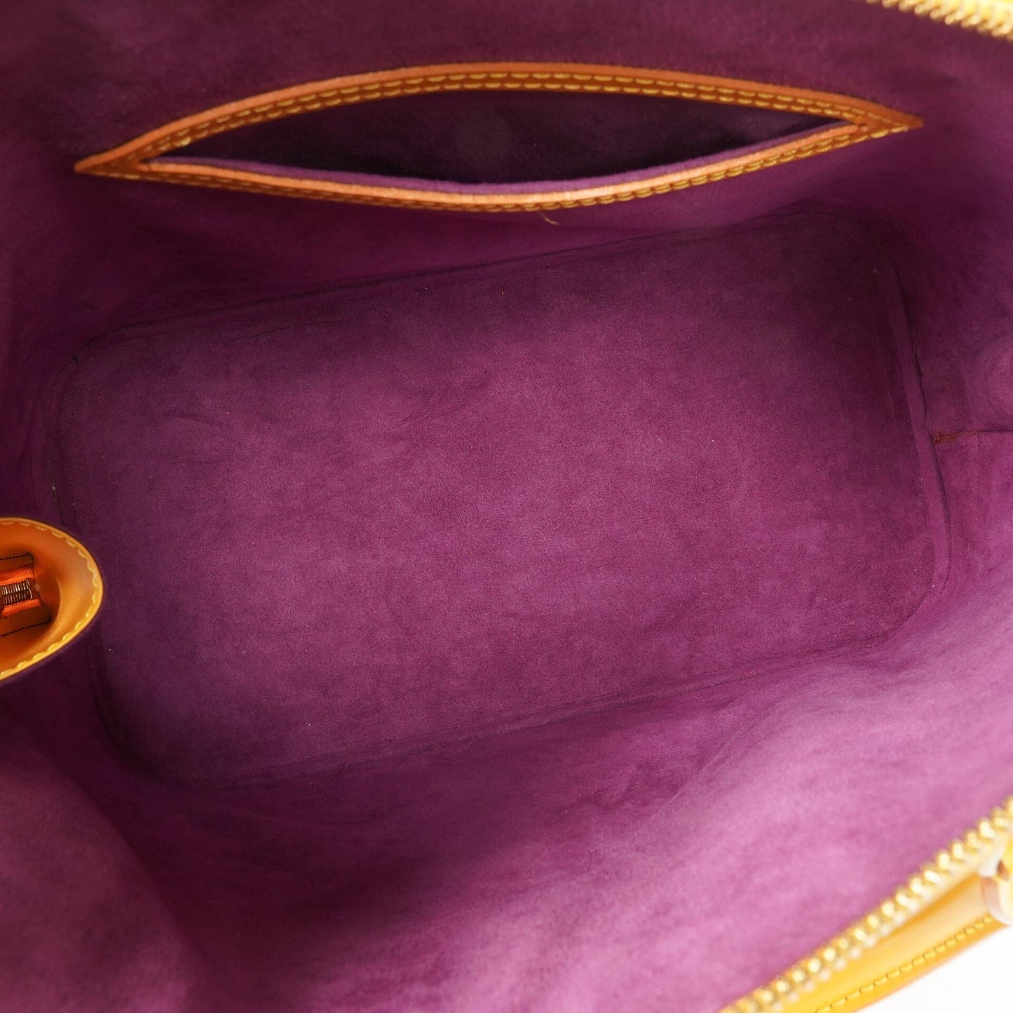 Louis Vuitton Alma PM Yellow EPI Leather Bag