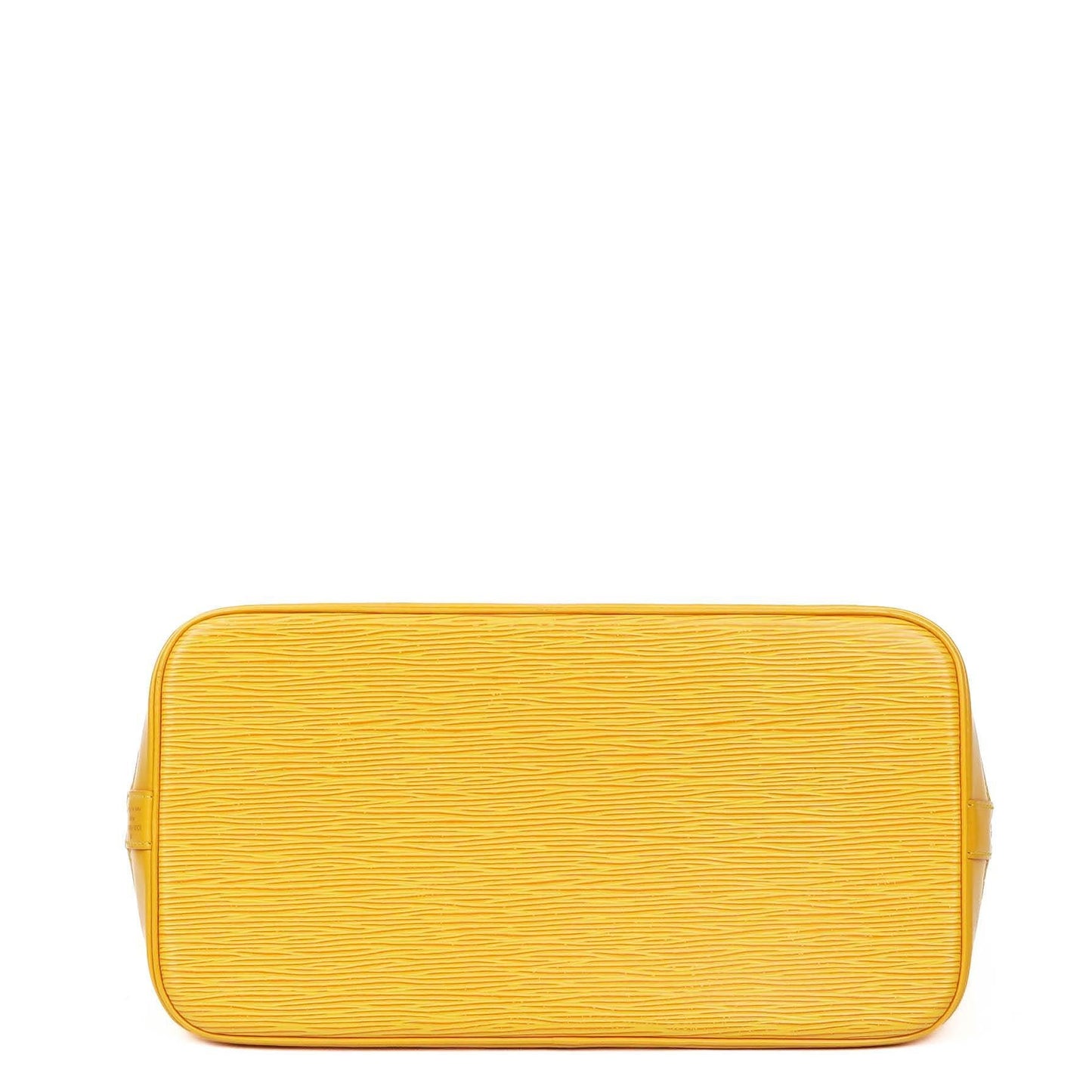 Louis Vuitton Alma PM Yellow EPI Leather Bag