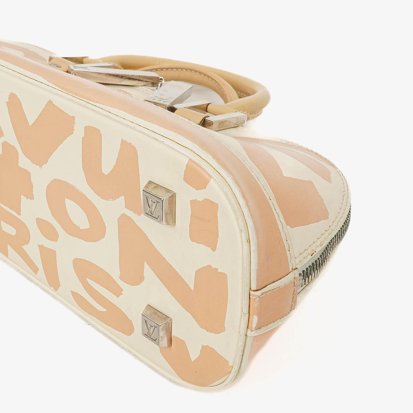 Louis Vuitton Alma Stephen Sprouse Graffiti Leather Horizontal Bag
