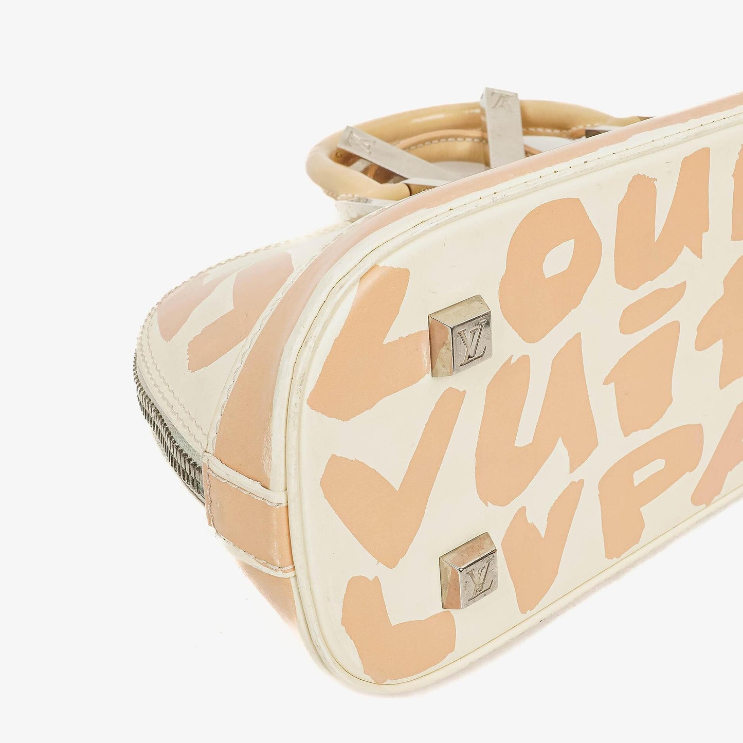Louis Vuitton Alma Stephen Sprouse Graffiti Leather Horizontal Bag