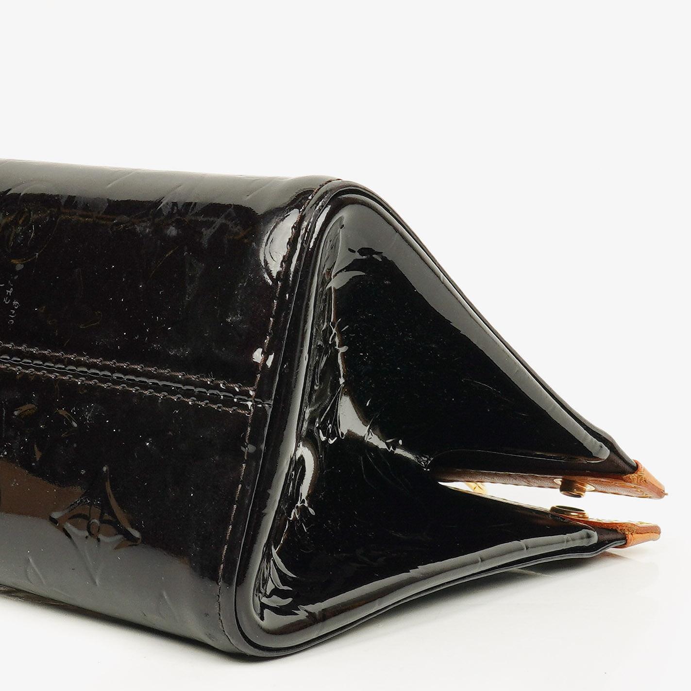 Louis Vuitton Amarante Monogram Vernis Roxbury Drive Bag