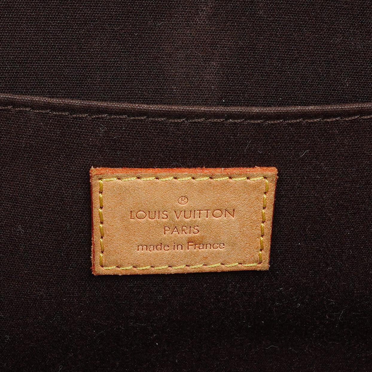 Louis Vuitton Amarante Monogram Vernis Roxbury Drive Bag