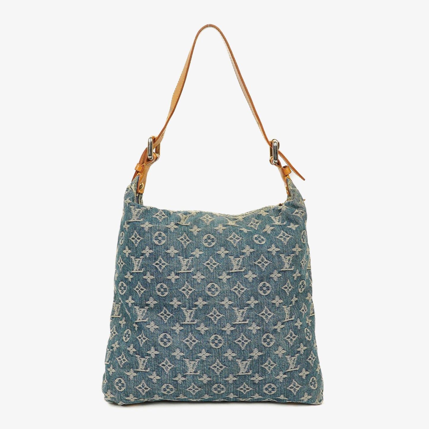 Louis Vuitton Baggy GM Monogram Denim Shoulder Bag