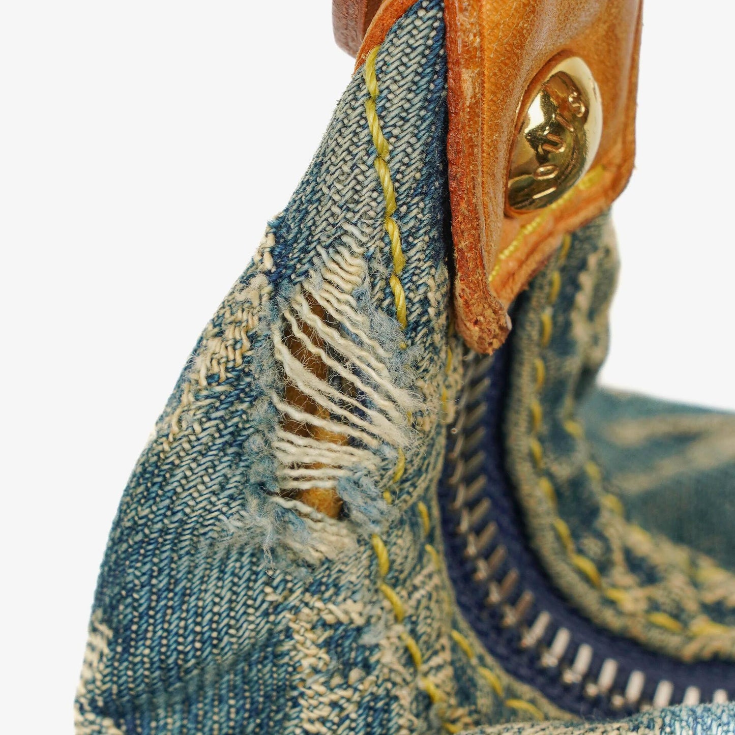 Louis Vuitton Baggy GM Monogram Denim Shoulder Bag