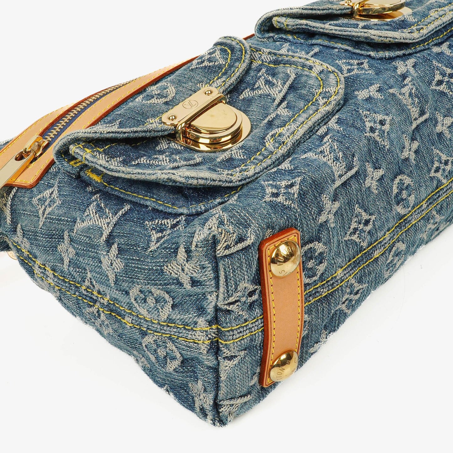 Louis Vuitton Baggy PM Monogram Denim Shoulder Bag