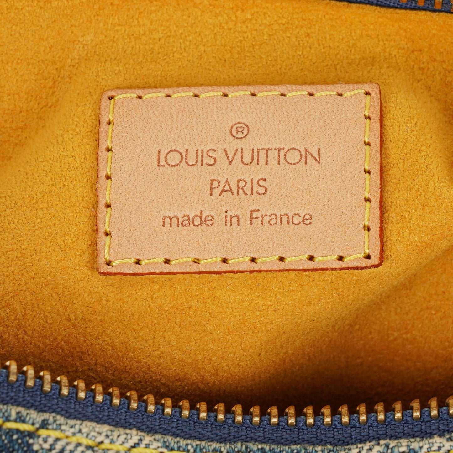Louis Vuitton Baggy PM Monogram Denim Shoulder Bag