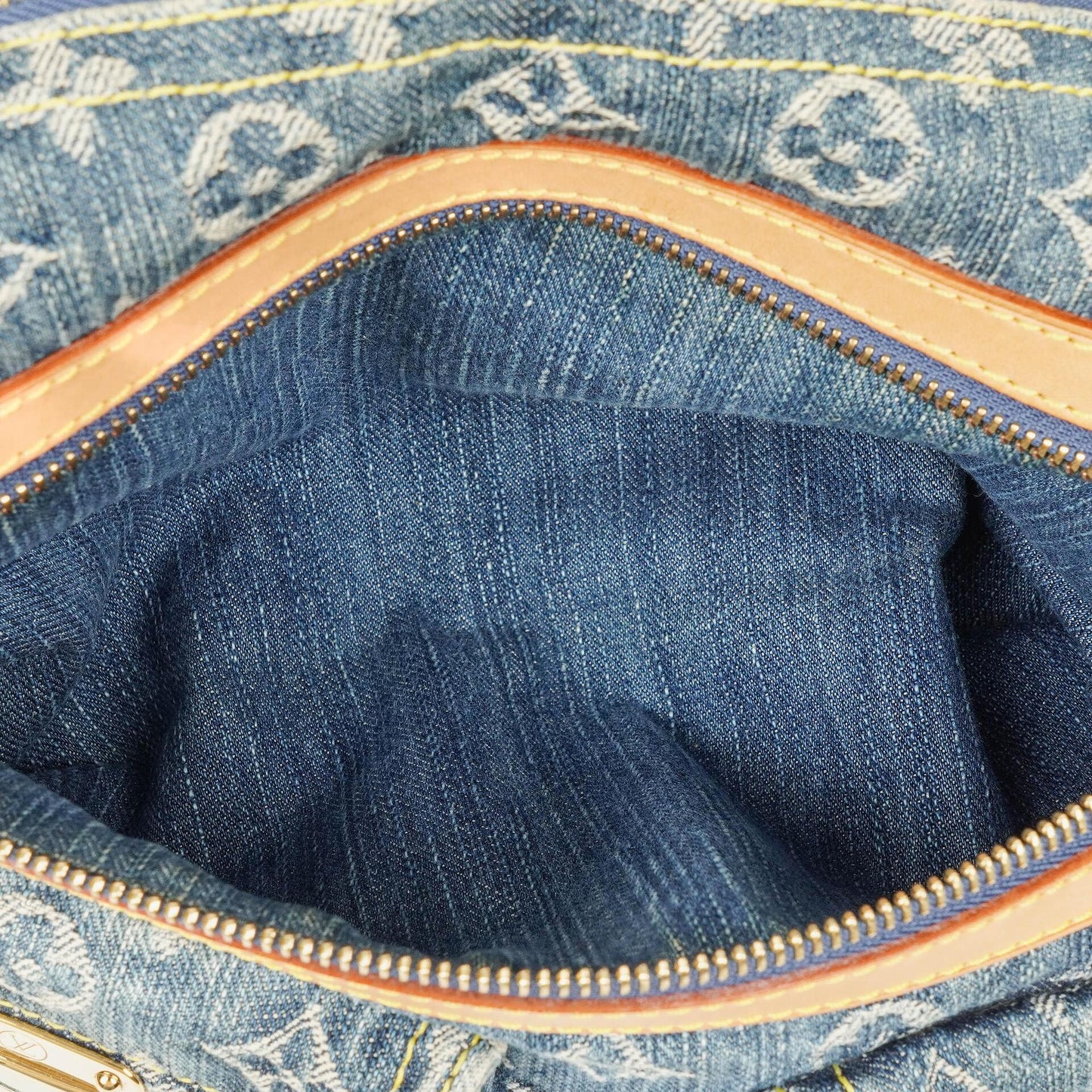 Louis Vuitton Baggy PM Monogram Denim Shoulder Bag