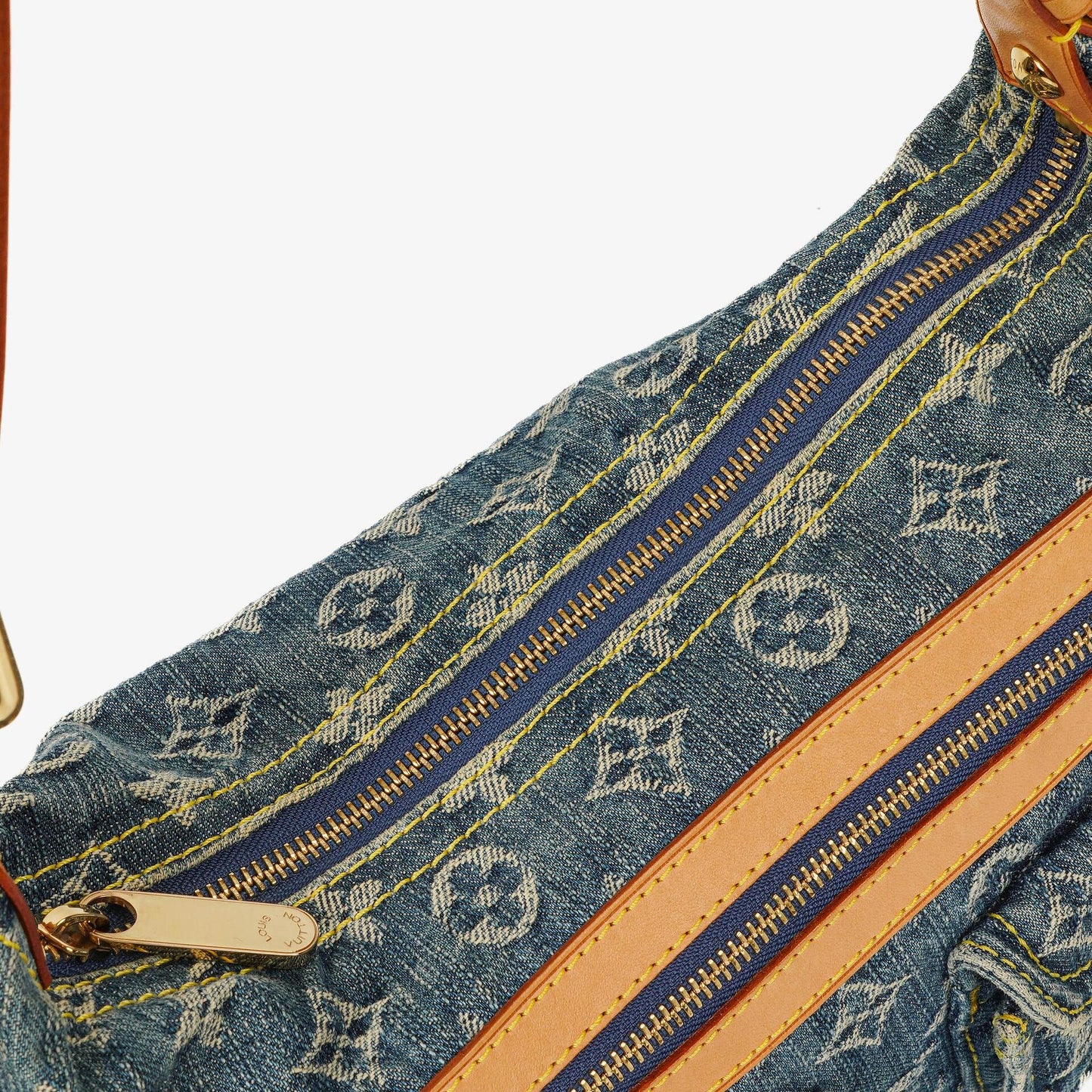 Louis Vuitton Baggy PM Monogram Denim Shoulder Bag