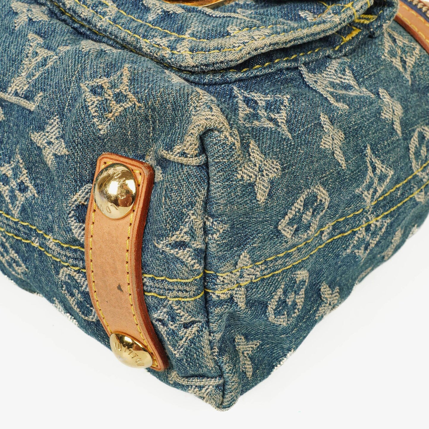 Louis Vuitton Baggy PM Monogram Denim Shoulder Bag