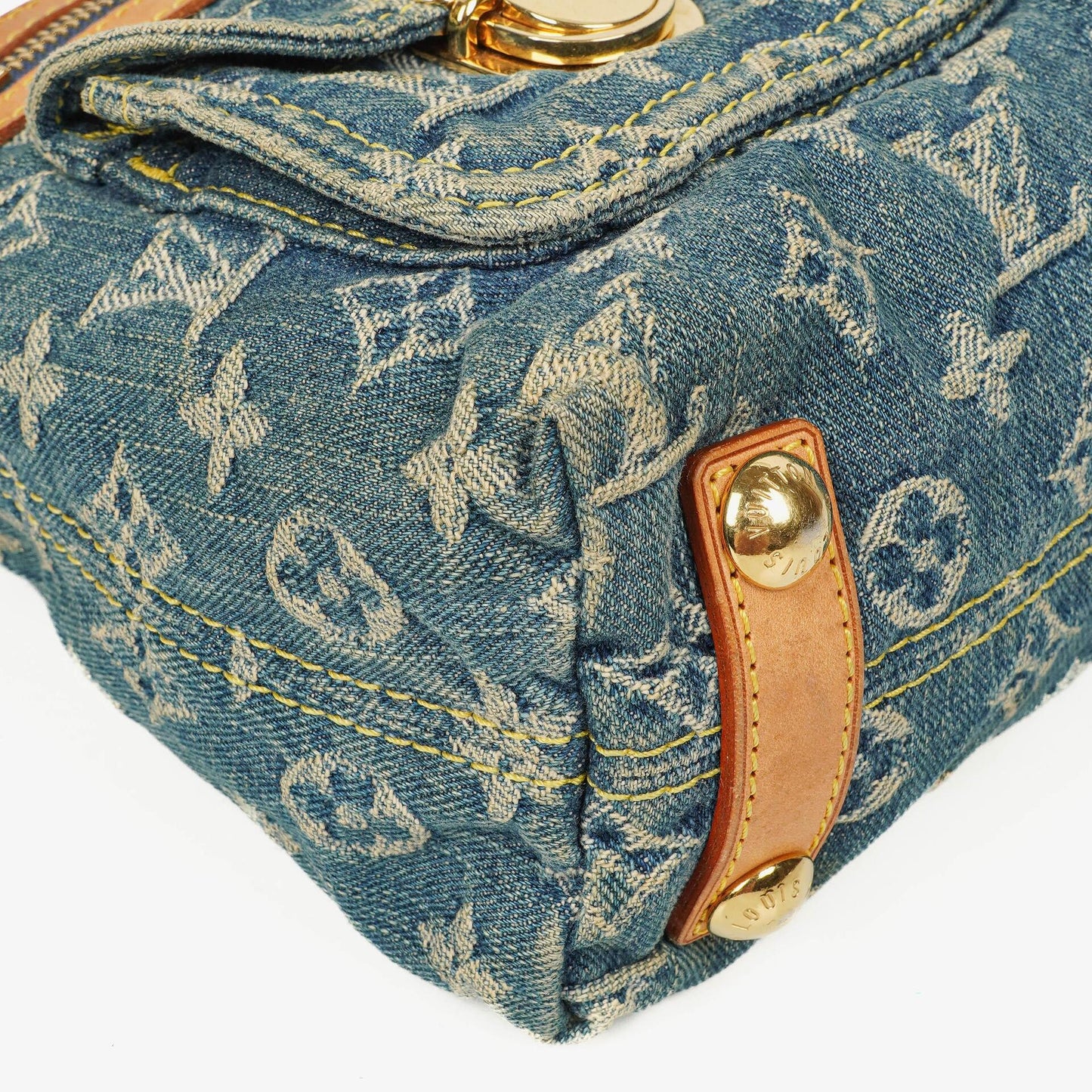 Louis Vuitton Baggy PM Monogram Denim Shoulder Bag