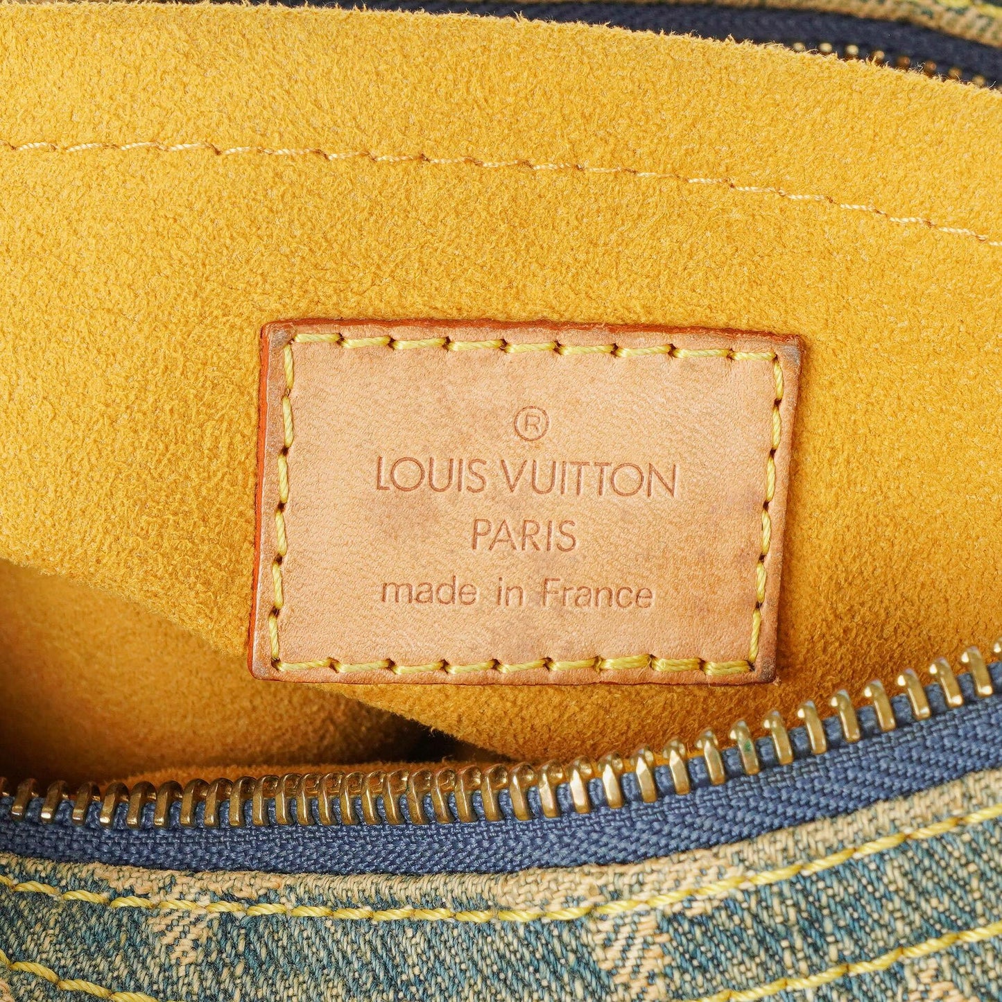 Louis Vuitton Baggy PM Monogram Denim Shoulder Bag