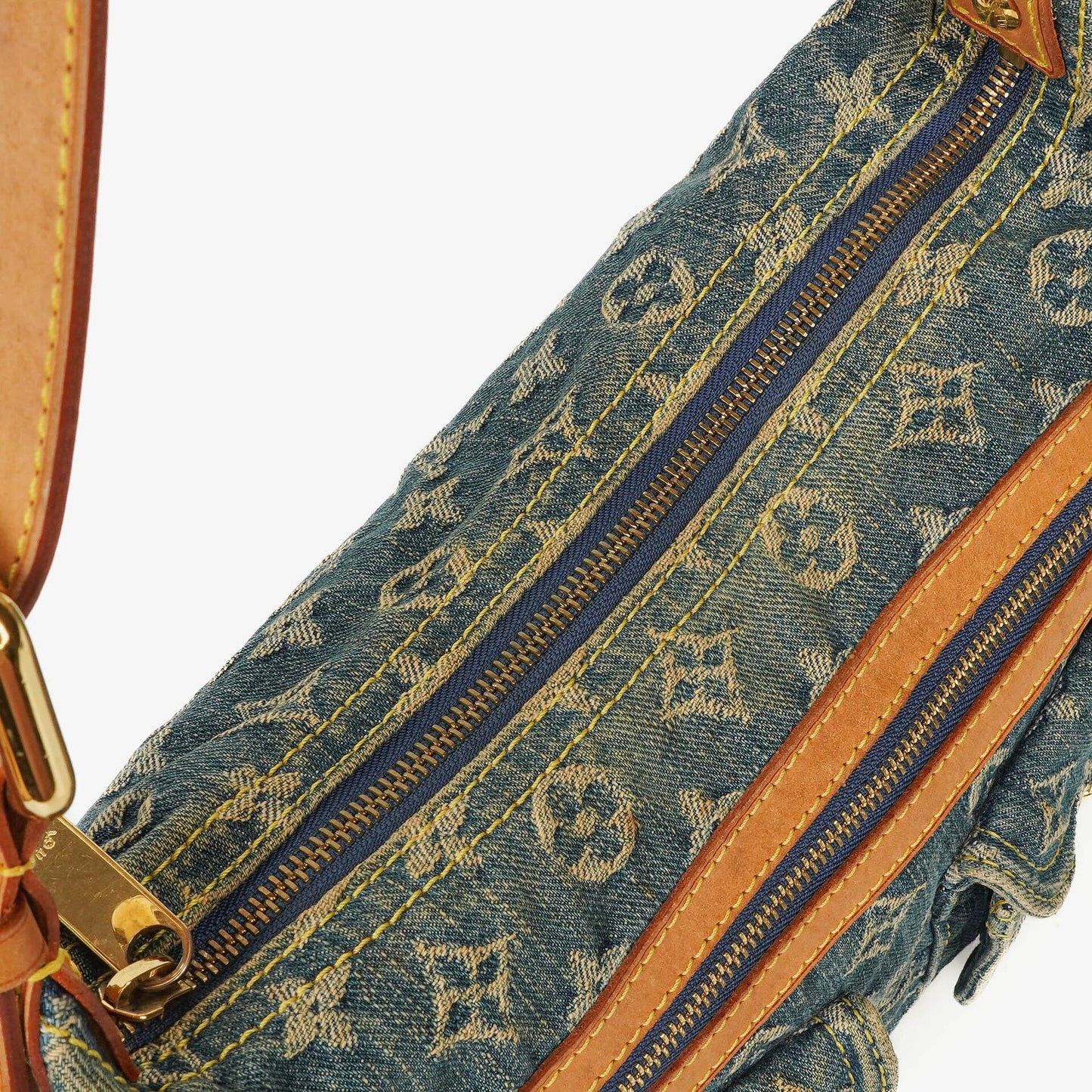 Louis Vuitton Baggy PM Monogram Denim Shoulder Bag